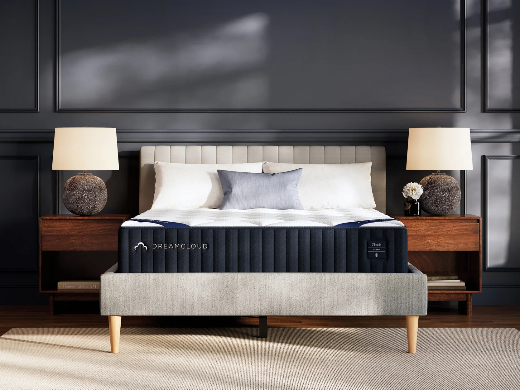 DreamCloud Classic Hybrid Firm White California King Mattress - Image 2