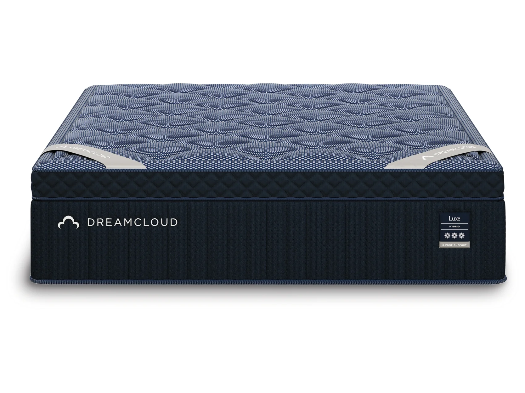 DreamCloud Luxe Hybrid Medium White King Mattress - Image 3