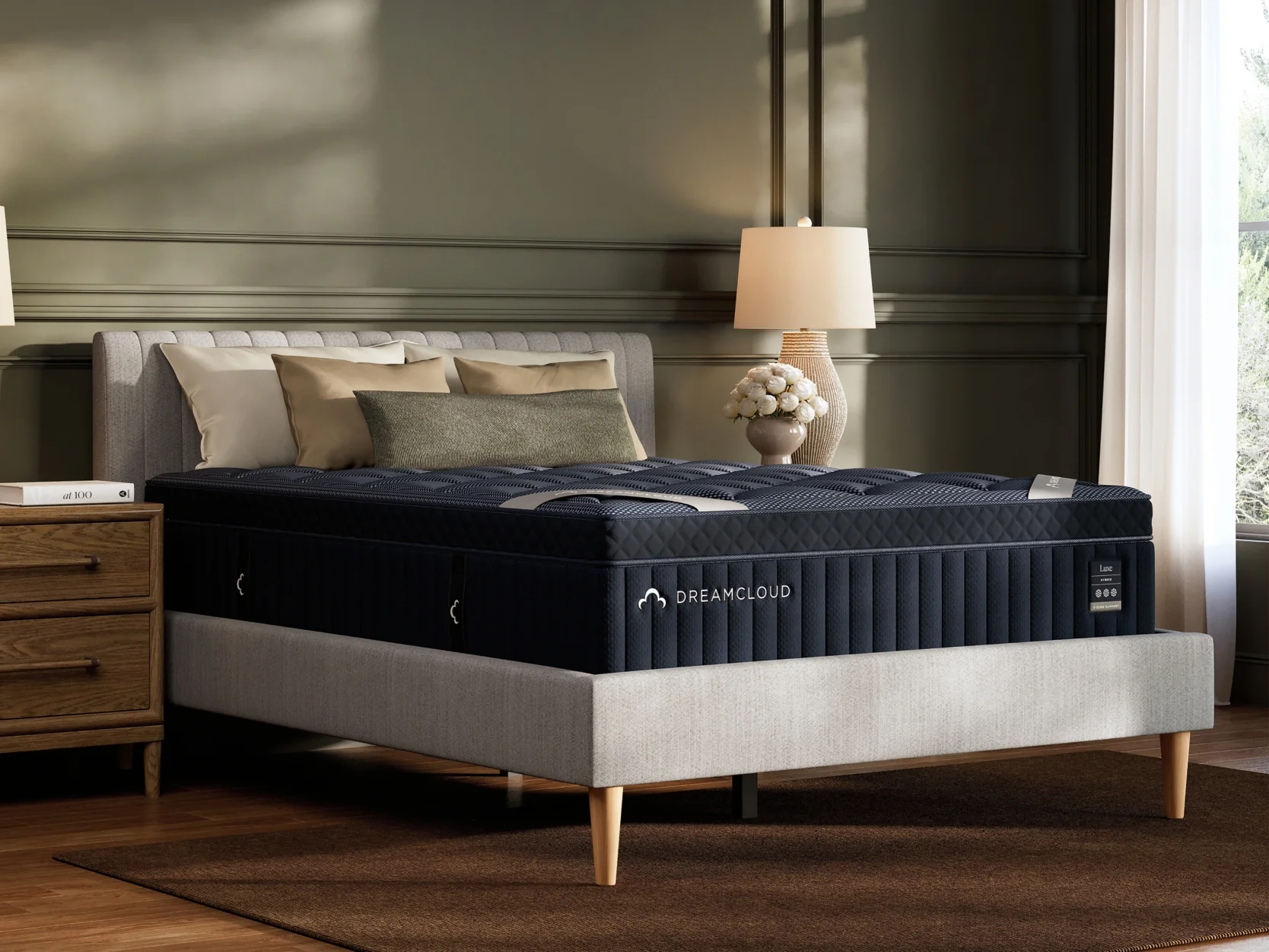 DreamCloud Luxe Hybrid Medium White Twin XL Mattress