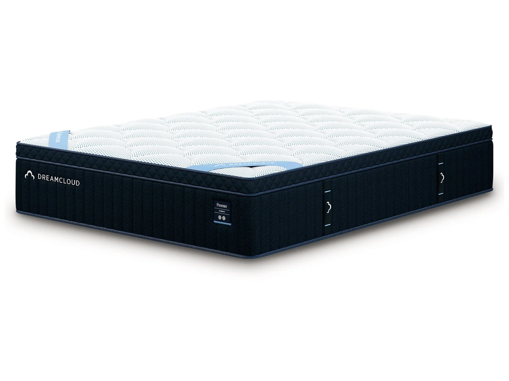 DreamCloud Premier Hybrid Medium White King Mattress (Online Special Price) - Image 3