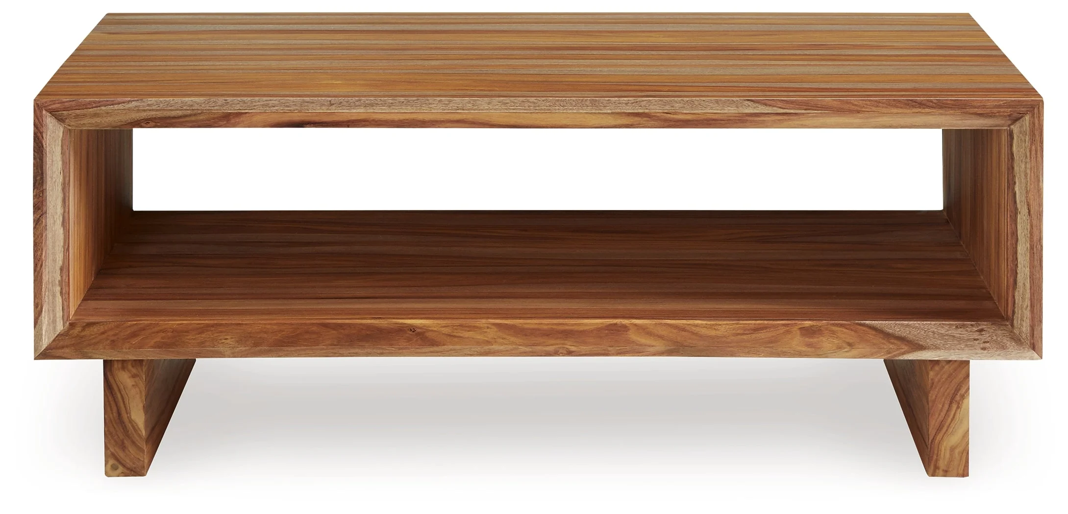 Dressonni Brown Rectangular Cocktail Table (Online Special Price) - Image 3