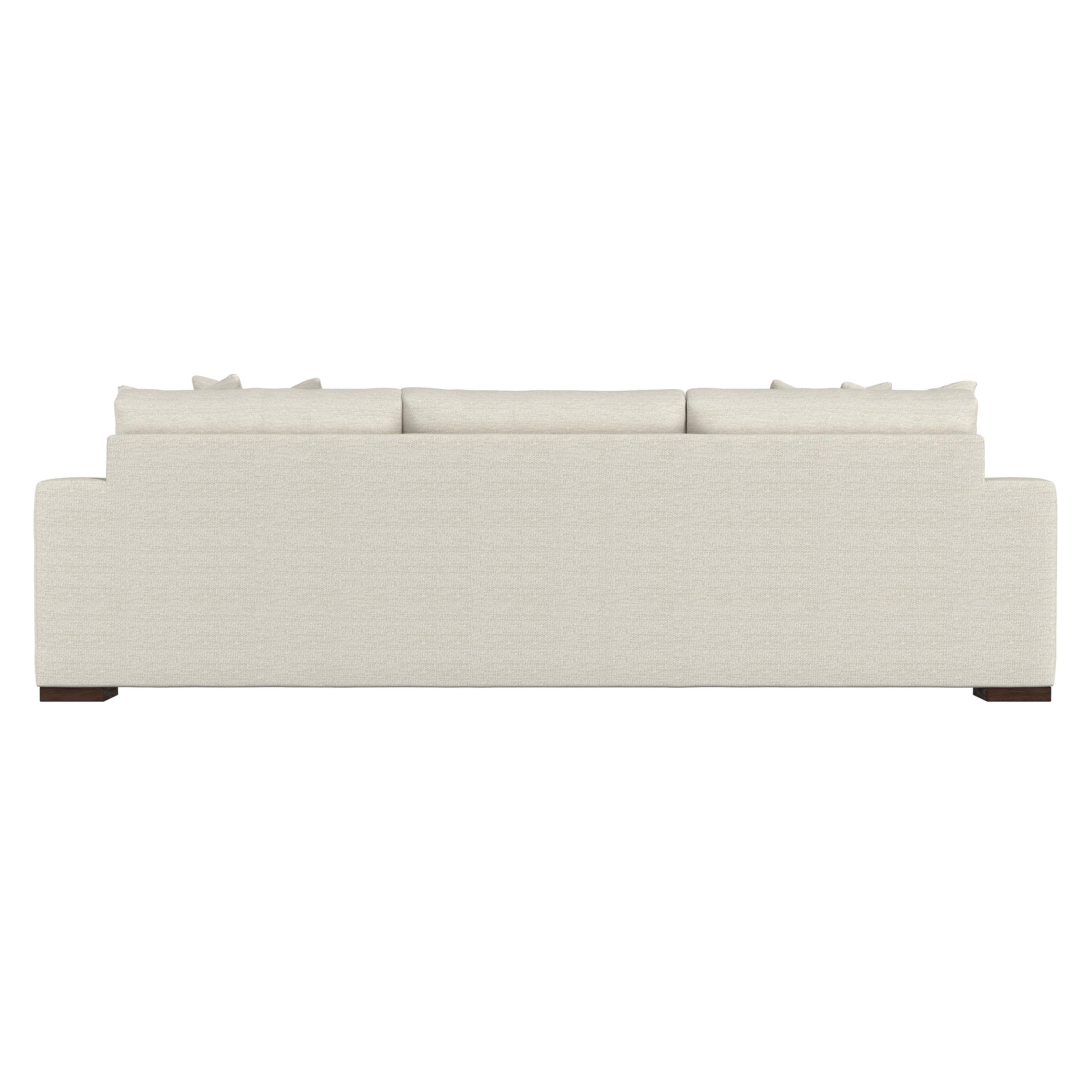 Drew White/Cream Fabric Sofa - Image 4