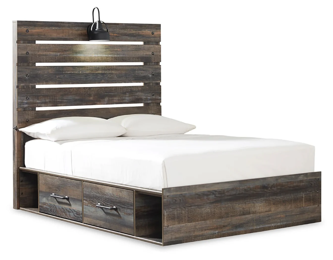 Drystan Multi Full Panel Storage Bedroom Set with Dresser - Image 5