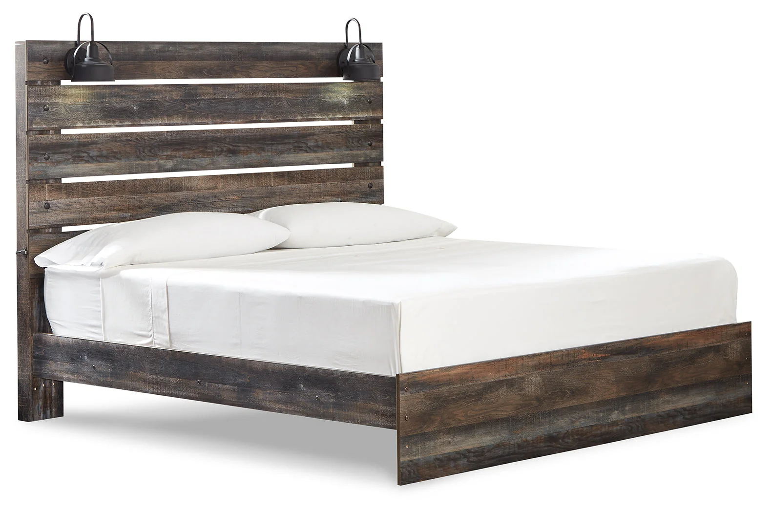 Drystan Multi King Panel Bed & 2 Nightstands (Online Special Price) - Image 3