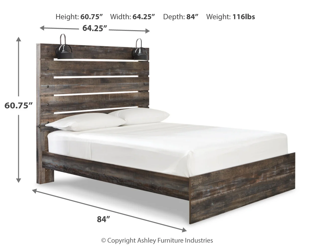 Drystan Multi Queen Panel Bed, 2 Dressers, Mirror and 2 Nightstands - Image 11