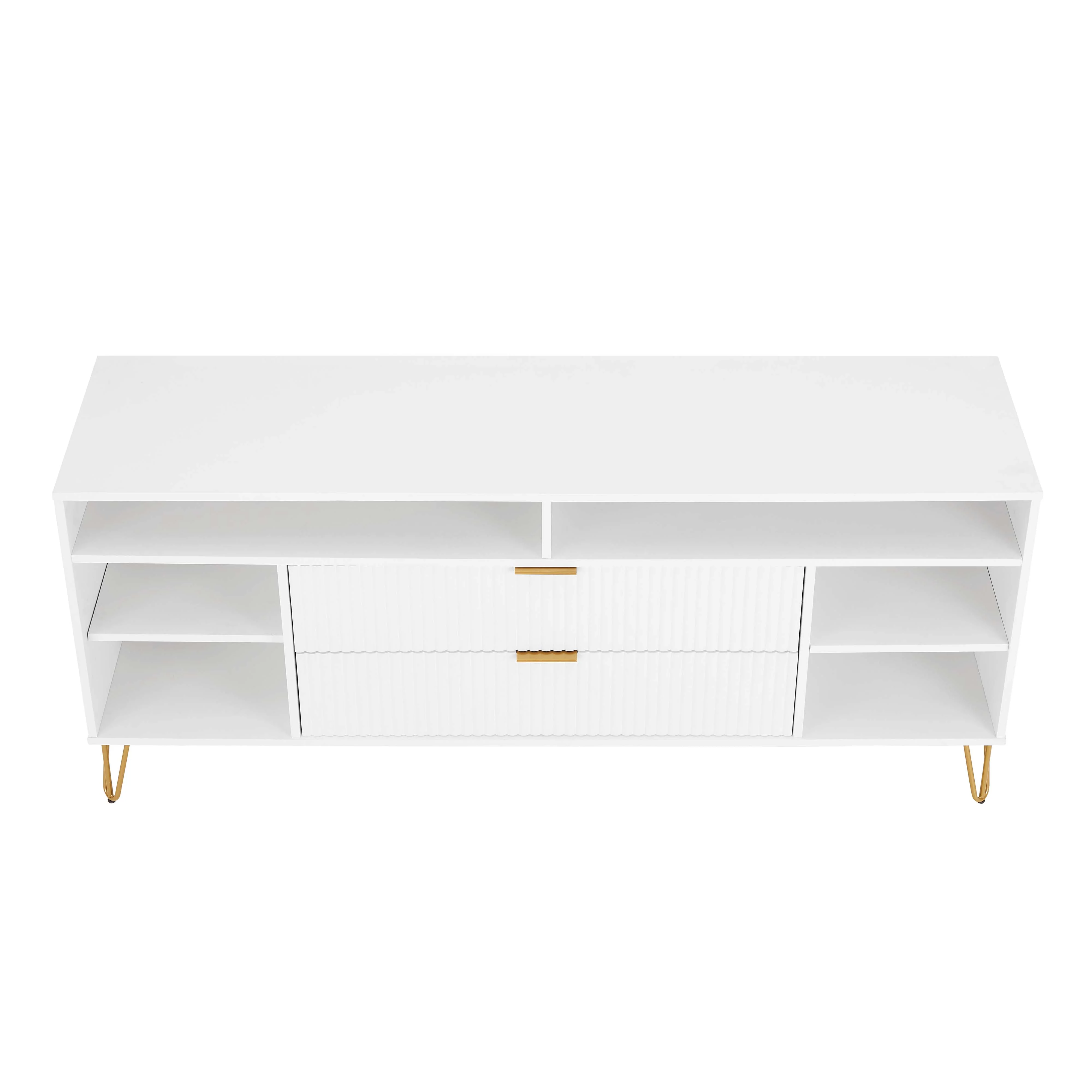 DUMBO 63" TV Stand in White - Image 11
