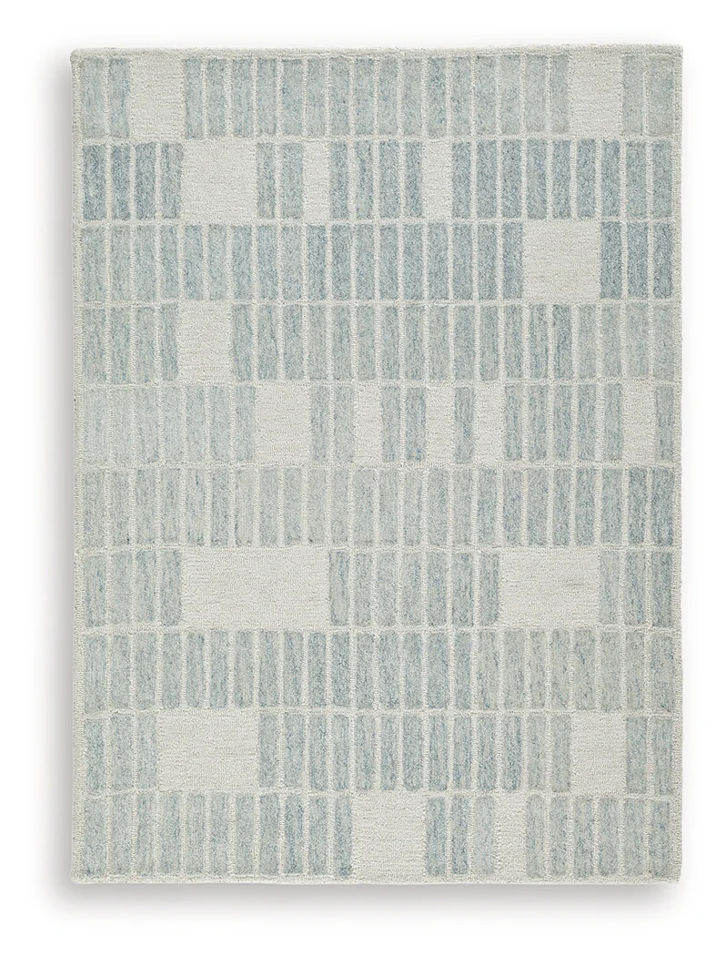 Dylanton Ivory/Blue Medium Rug - Image 2