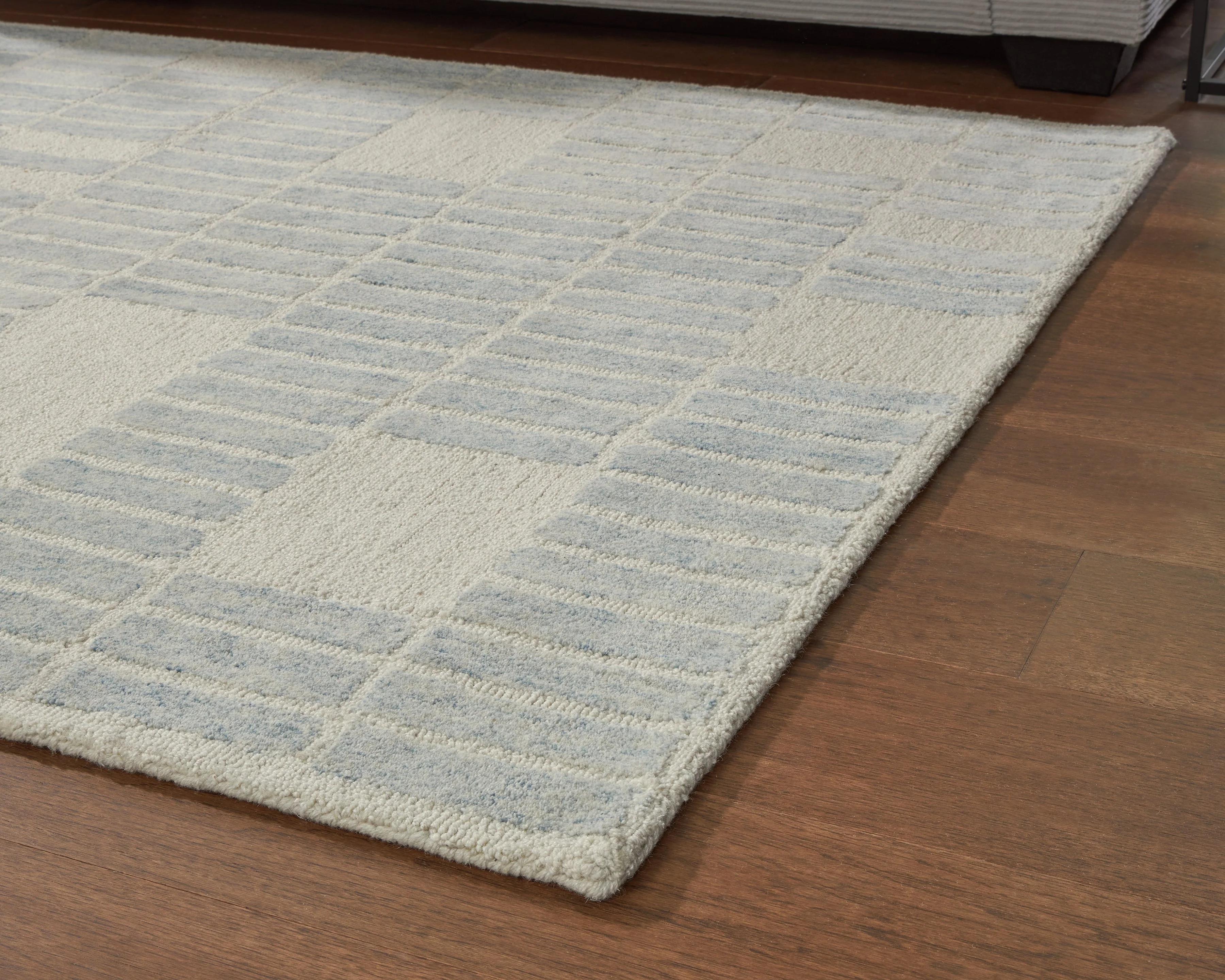 Dylanton Ivory/Blue Medium Rug (Online Special Price) - Image 3