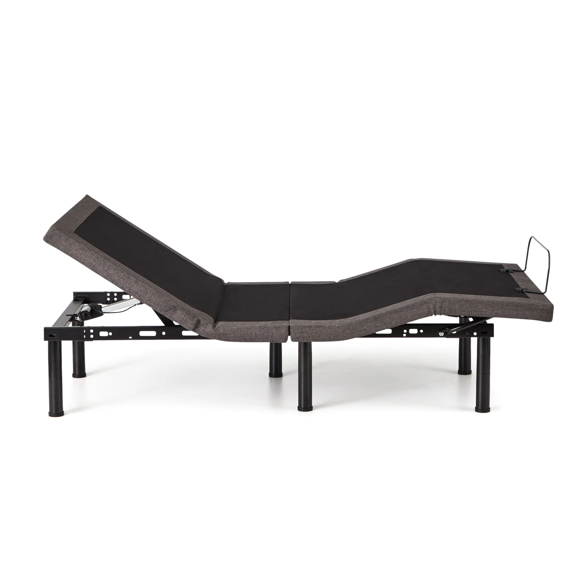 E455 Charcoal Split Cal King Adjustable Bed Base - Image 3