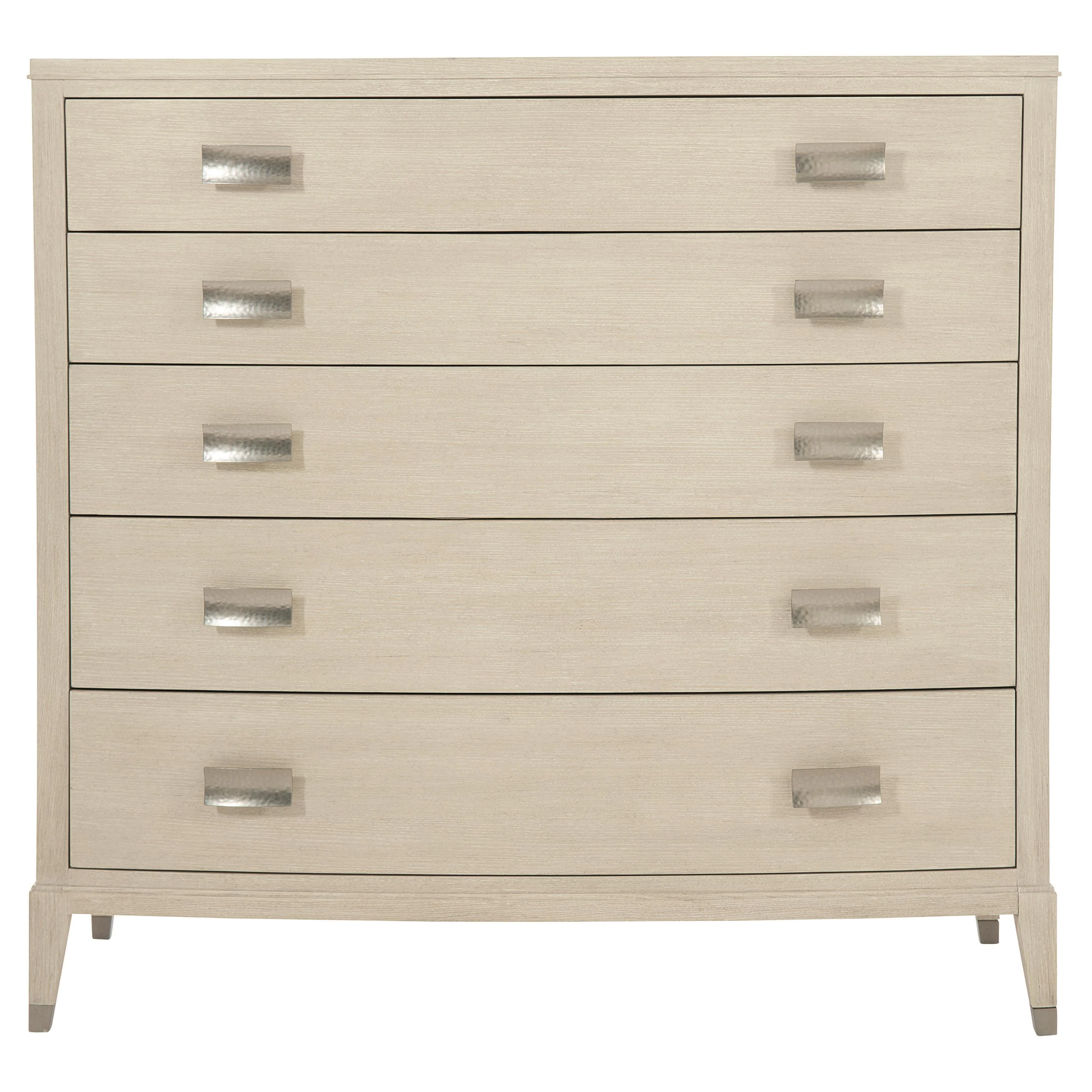 East Hampton Cerused Linen Tall Drawer Chest - Image 2