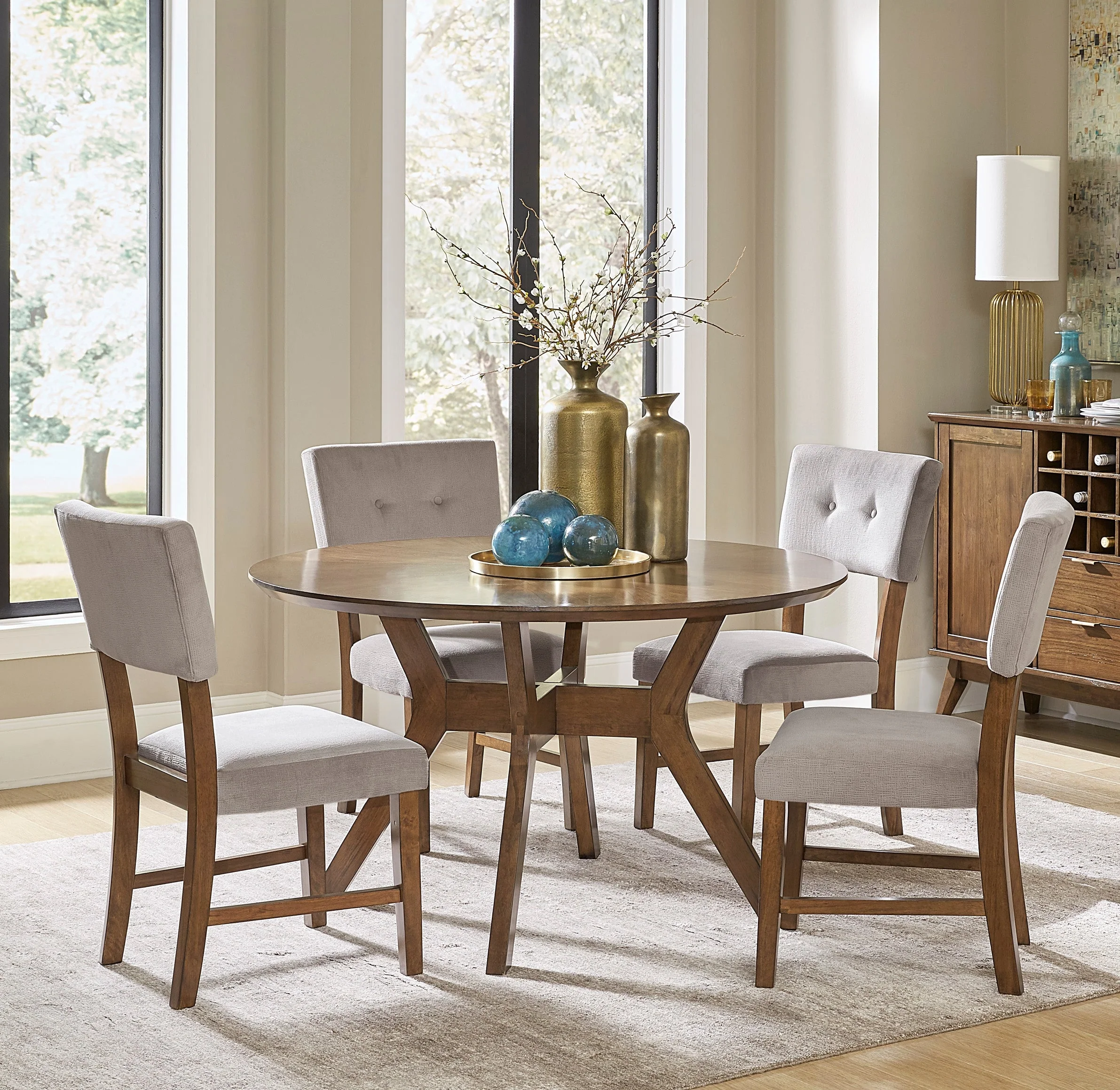 Edam Brown Side Chair (Set of 2) - Image 2