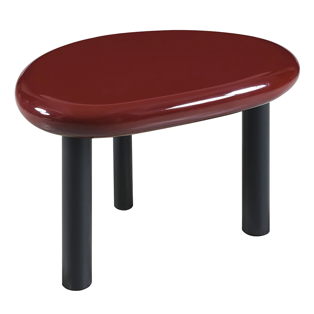 Eddie Red High Gloss End Table - Image 2