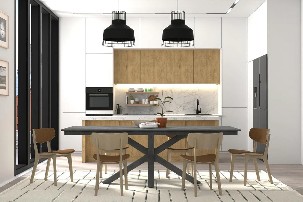 Eich Grey Dining Table - Image 2