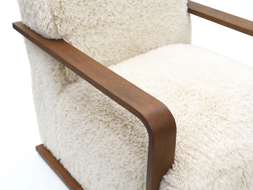Elardo White Accent Chair - Image 5