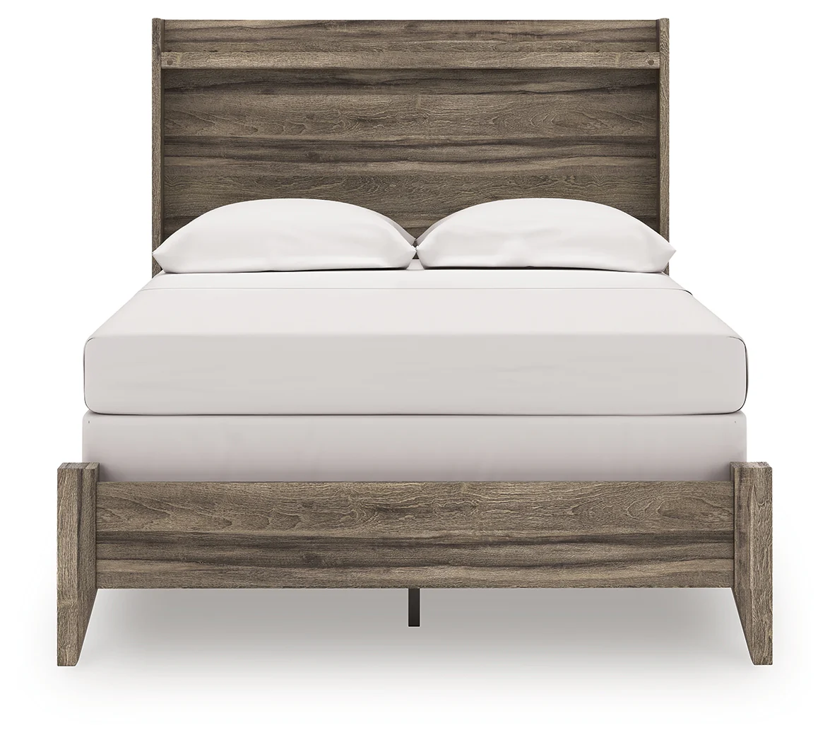 Elbrim Brown Full Panel Bed, Dresser and Mirror (Online Special Price) - Image 9