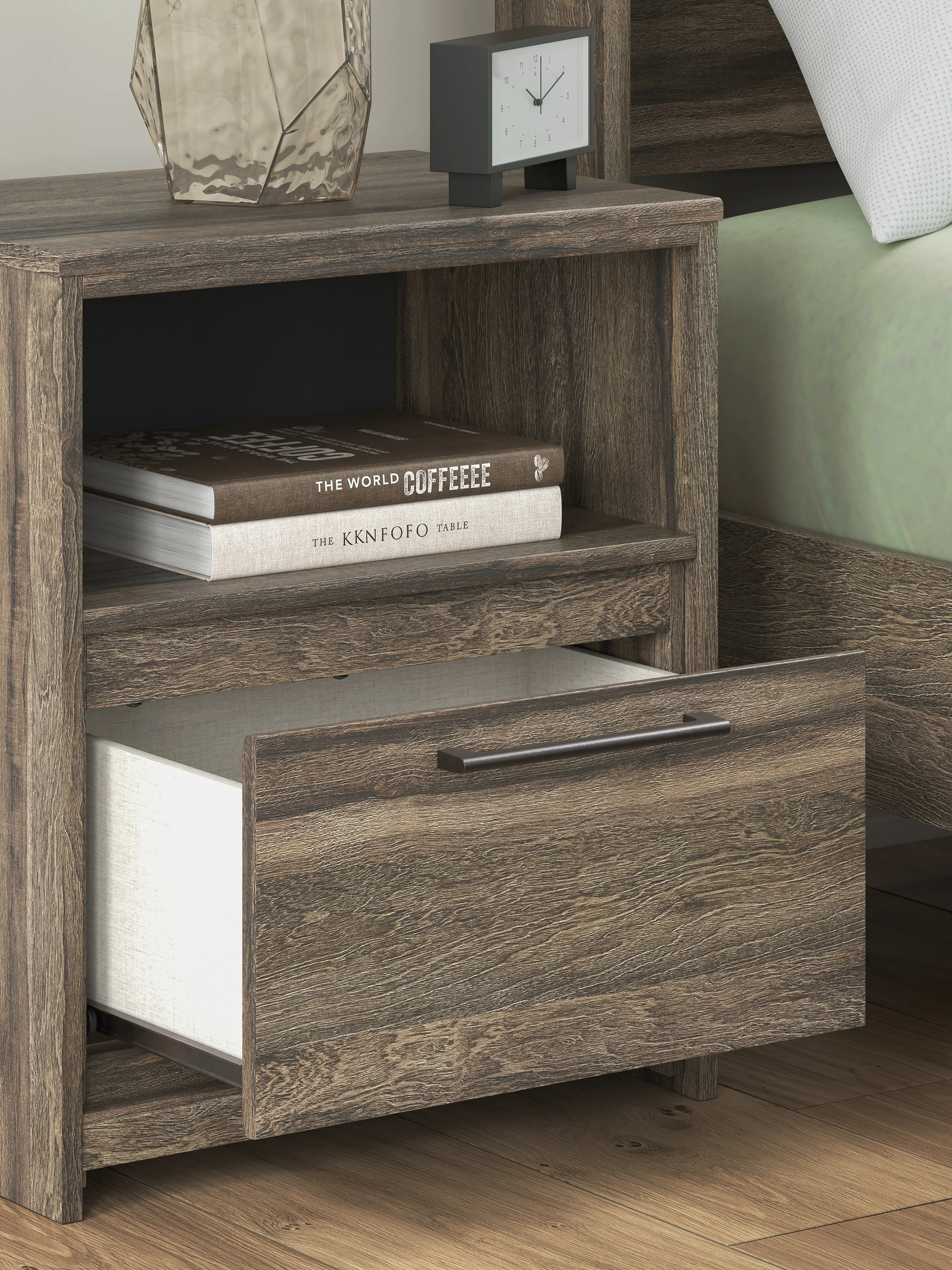 Elbrim Brown Full Storage Bed, Dresser and Nightstand - Image 27