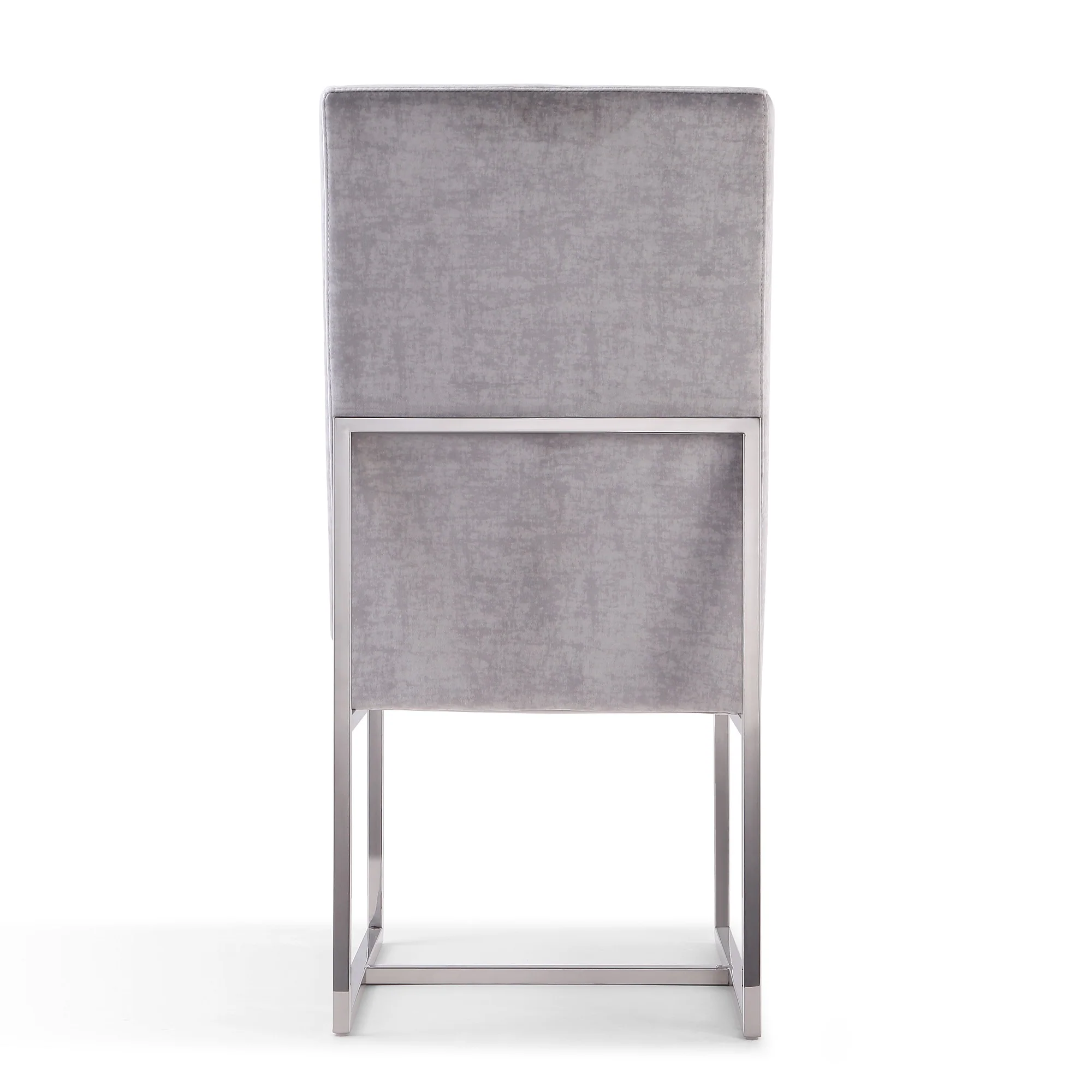 Element Velvet Dining Chair in Grey (set of 2) - Image 8