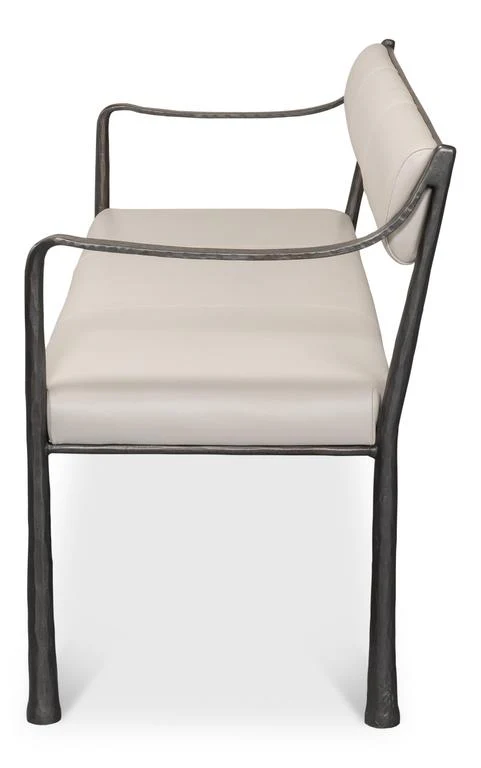 Eliana White Bench - Image 4