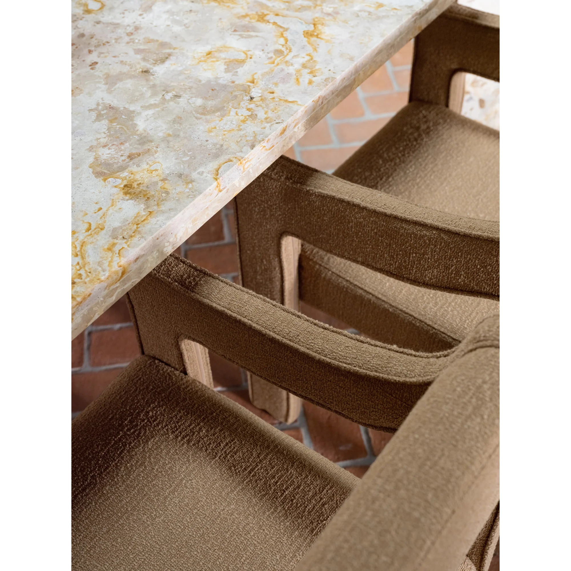 Elise Ochre Dining Chair - Image 11