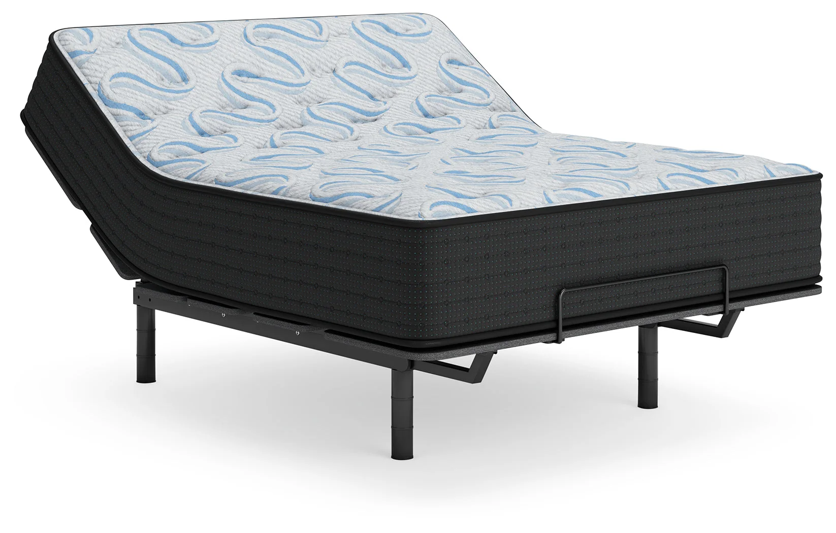Elite Springs Firm Gray/Blue Twin Mattress (Online Special Price) - Image 7