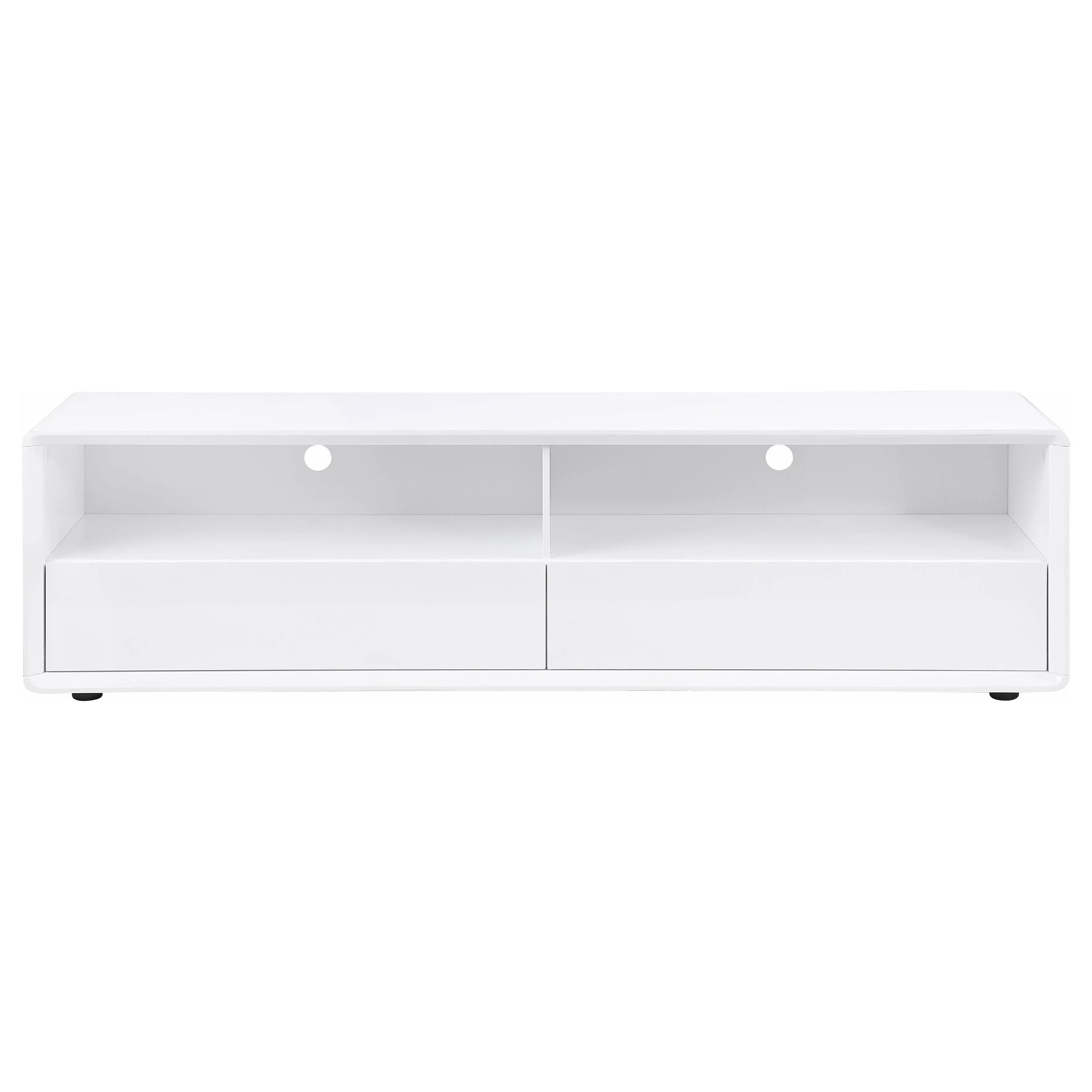 Ellice White 71-inch TV Stand Media Console - Image 3