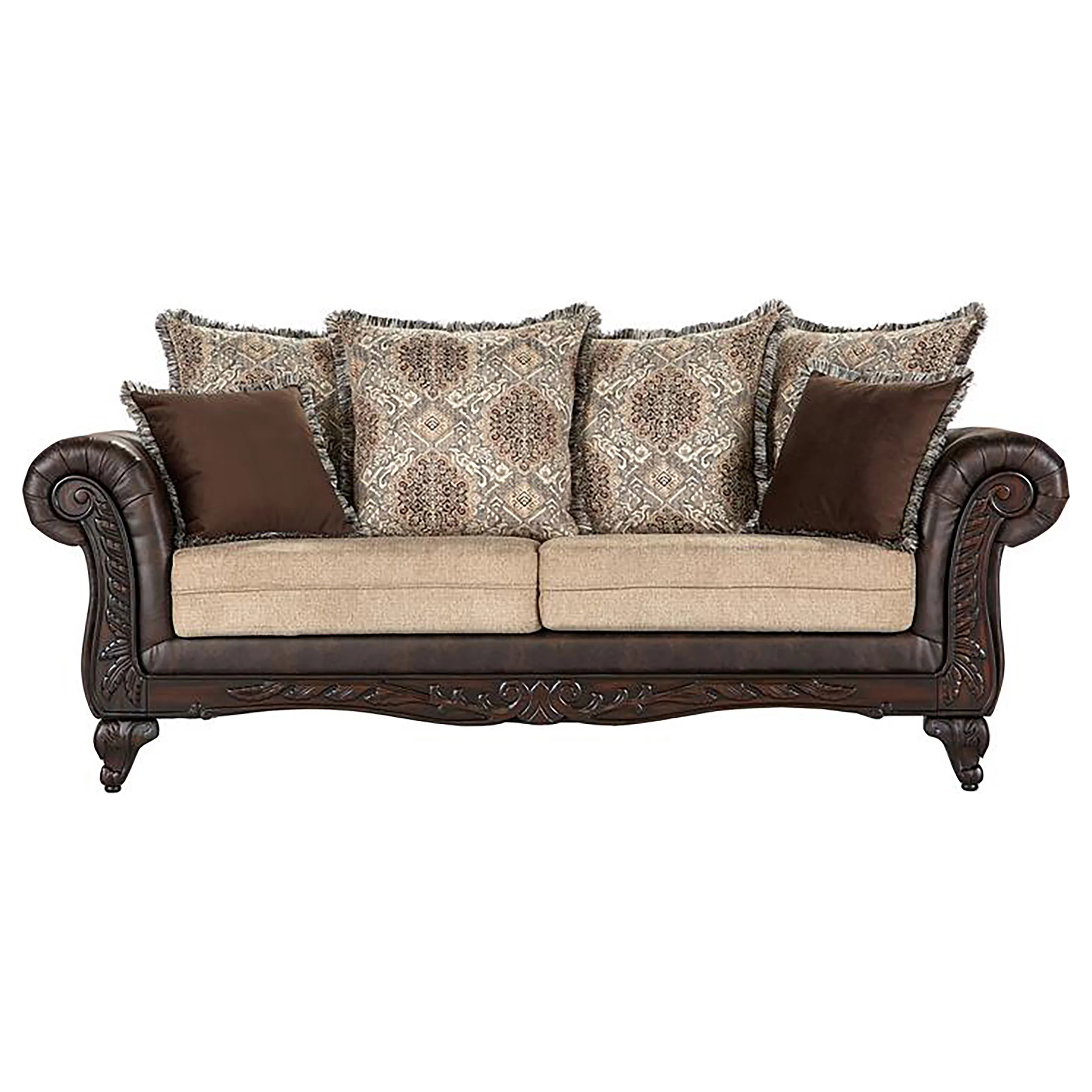 Elmbrook Brown Sofa & Loveseat - Image 2