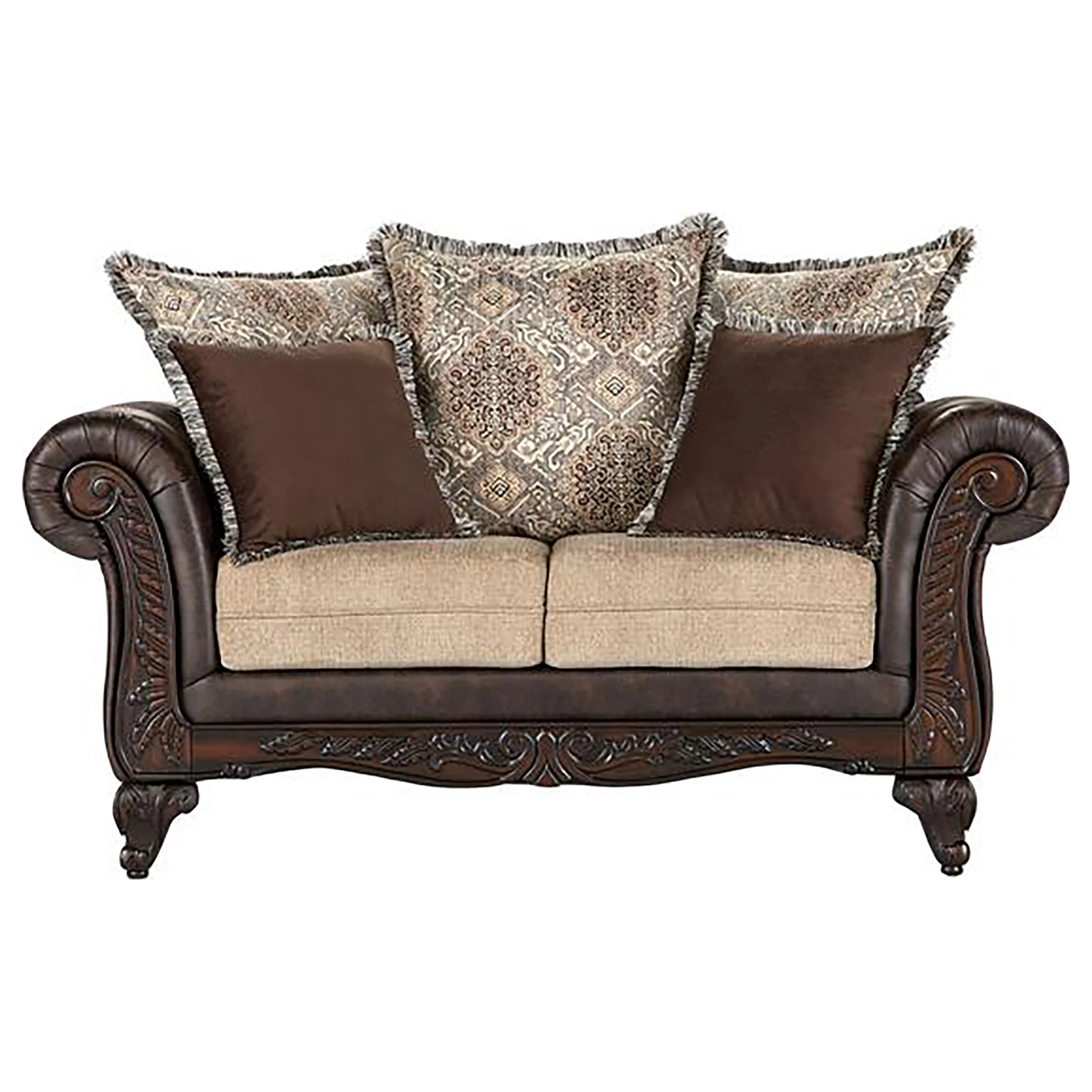 Elmbrook Brown Sofa & Loveseat - Image 3