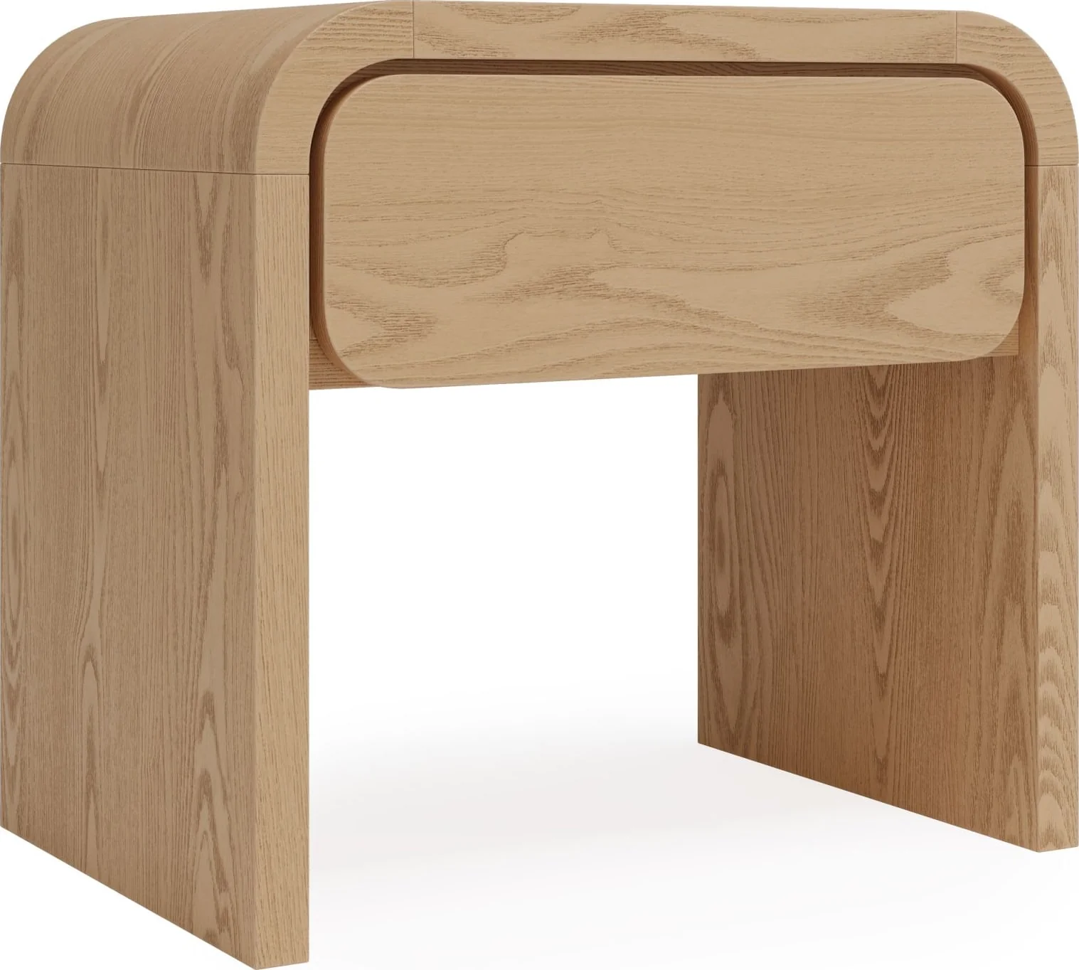 Elora Timber One Drawer Nightstand - Image 4