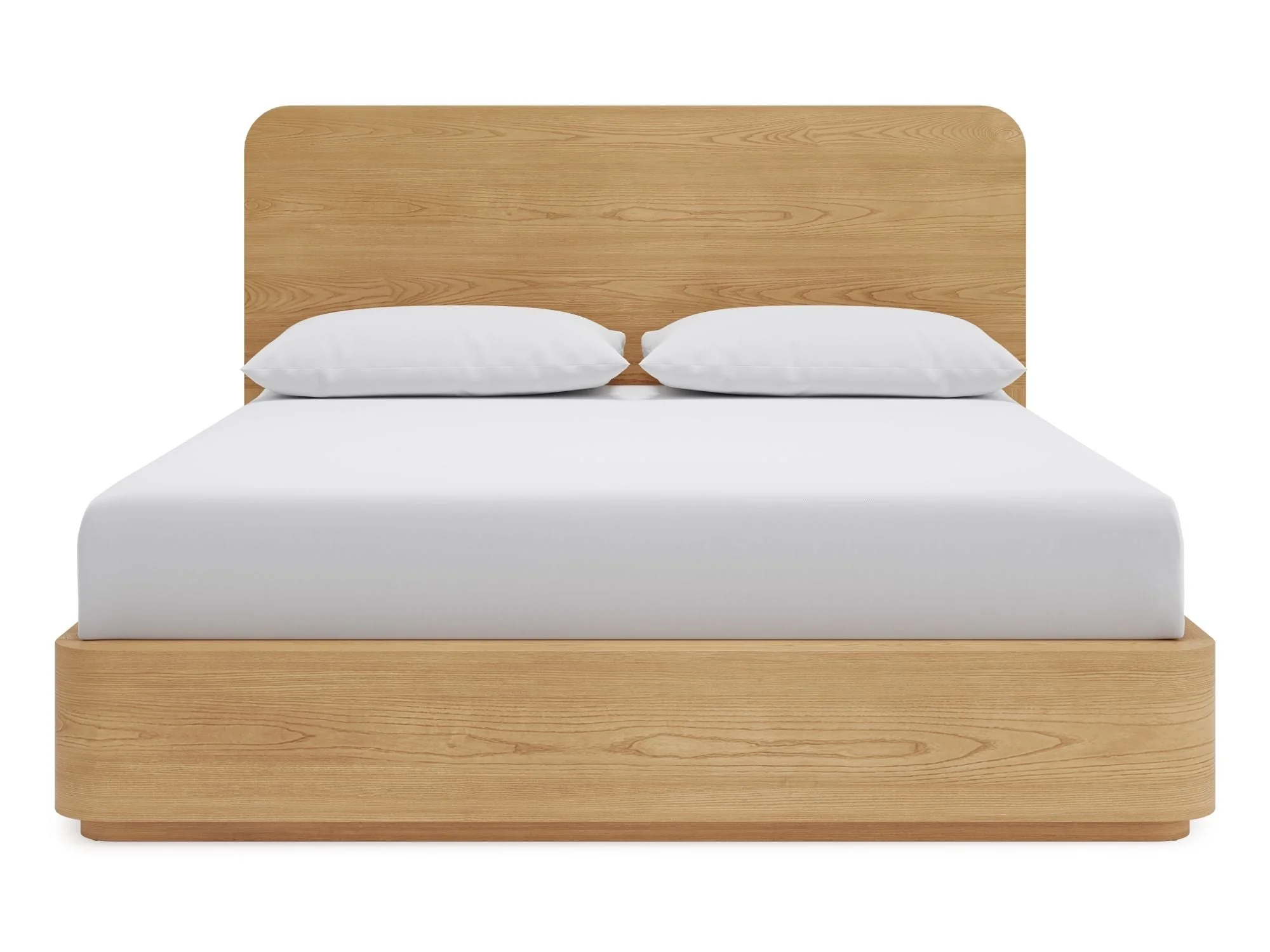 Elora Timber Wood Full Bed - Image 3