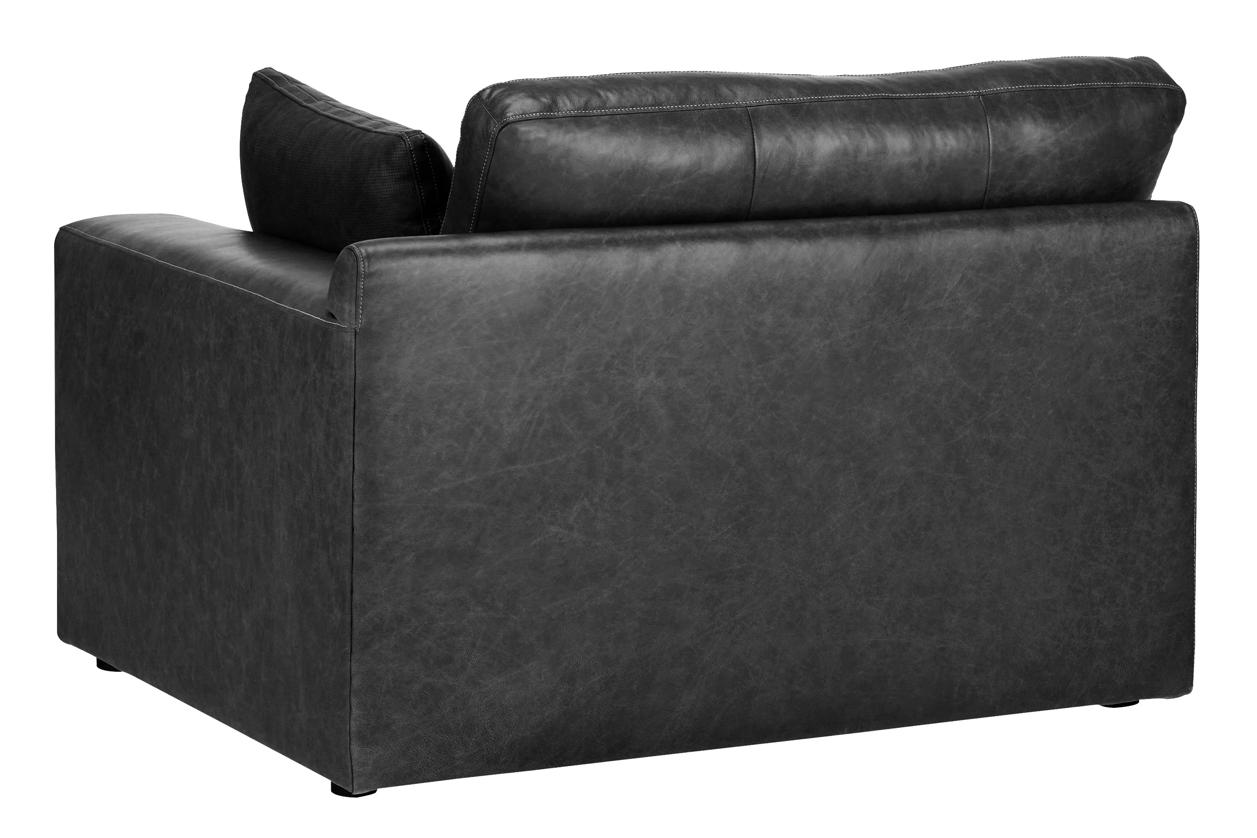 Emilia Black Leather Modular Sectional Units (Online Special Price) - Image 19
