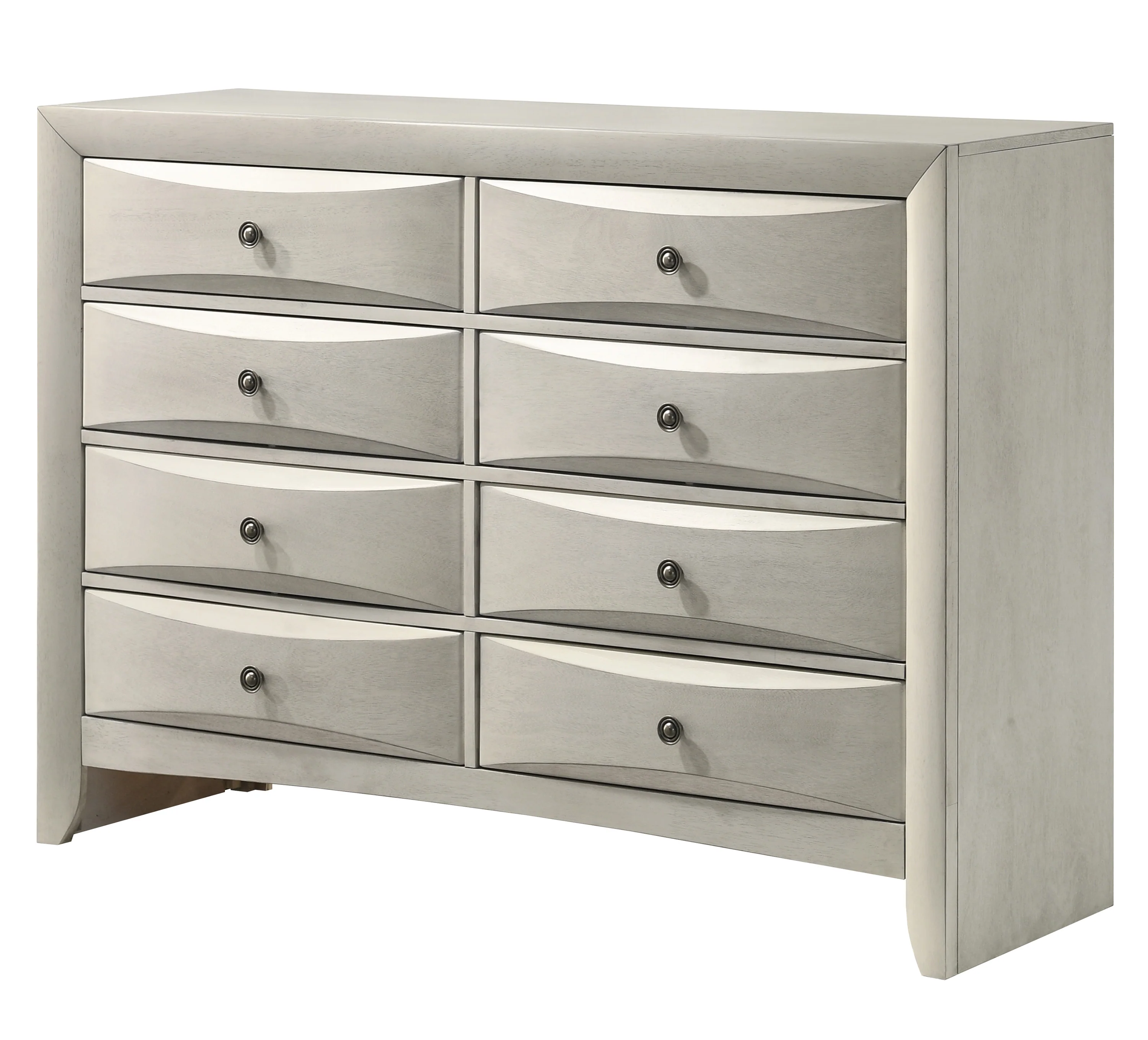 Emily White Storage Platform Bedroom Set - Image 10