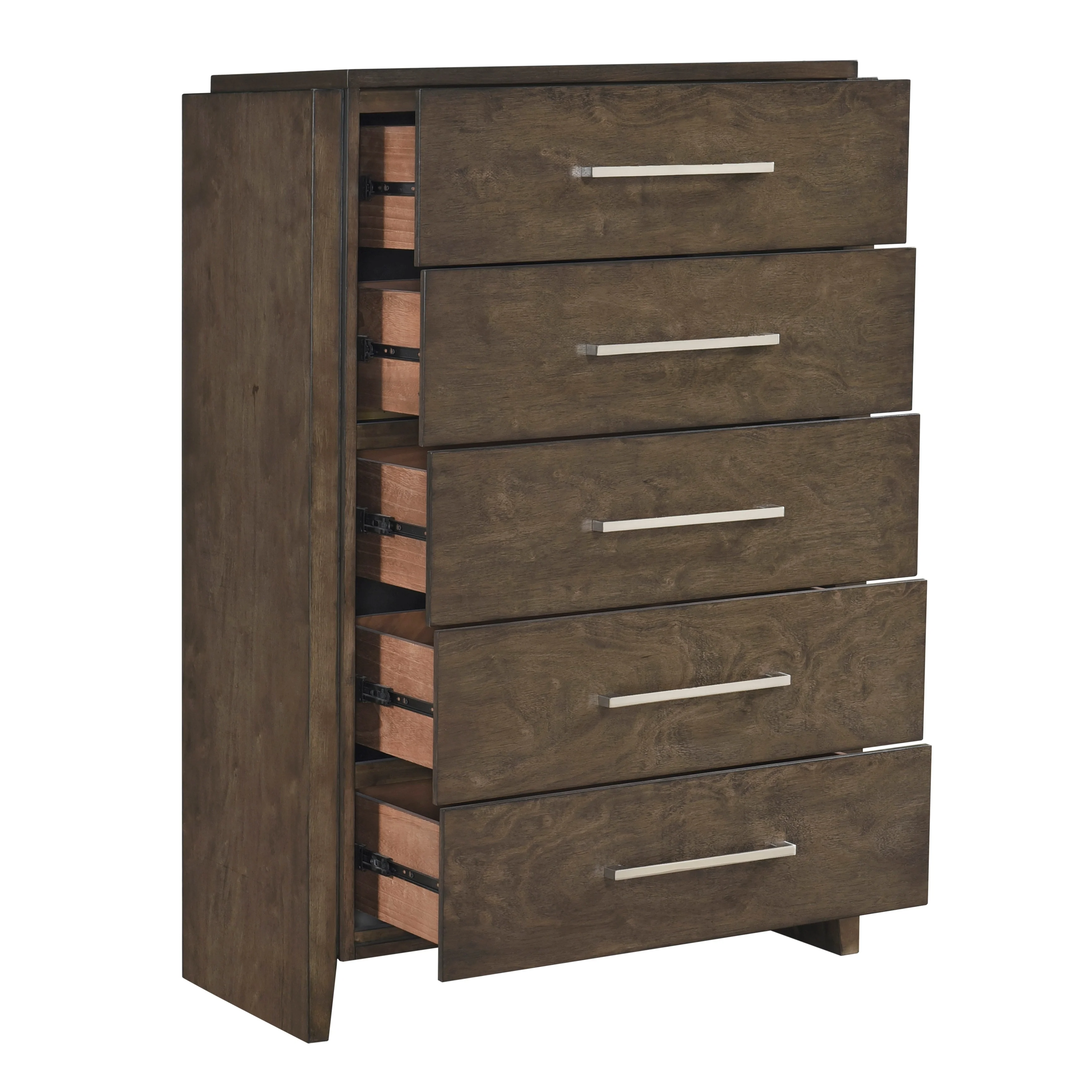 Emmett Dark Walnut 5-Piece Queen Bedroom Set - Image 8
