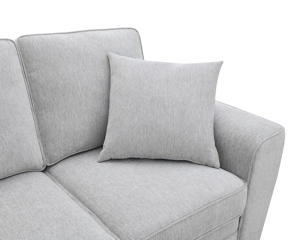 Enea Light Gray Sofa - Image 8