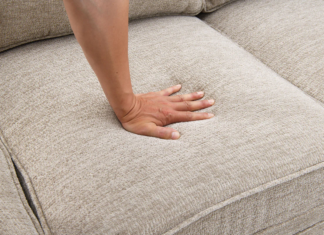Enea Taupe Sofa & Loveseat - Image 3