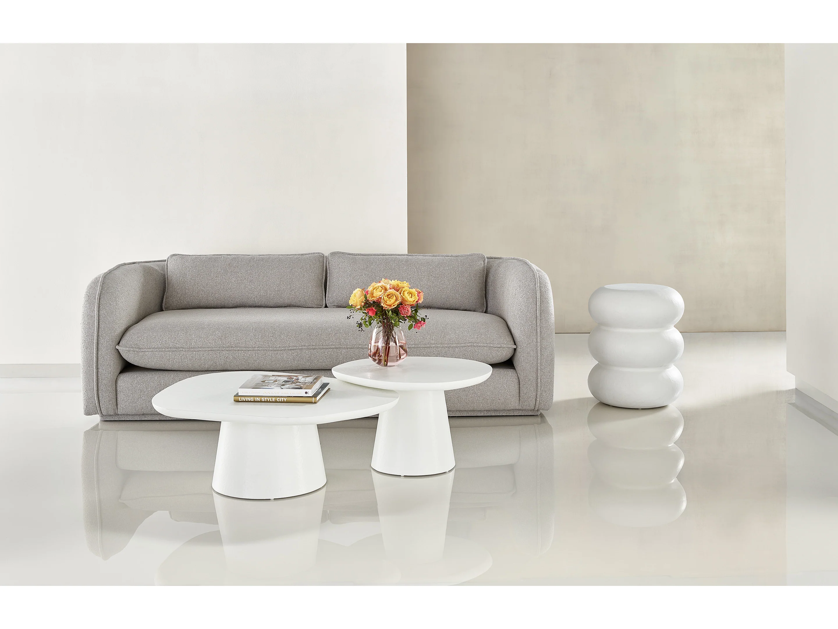 Enlightenment Milky Mushroom Side Table - Image 3