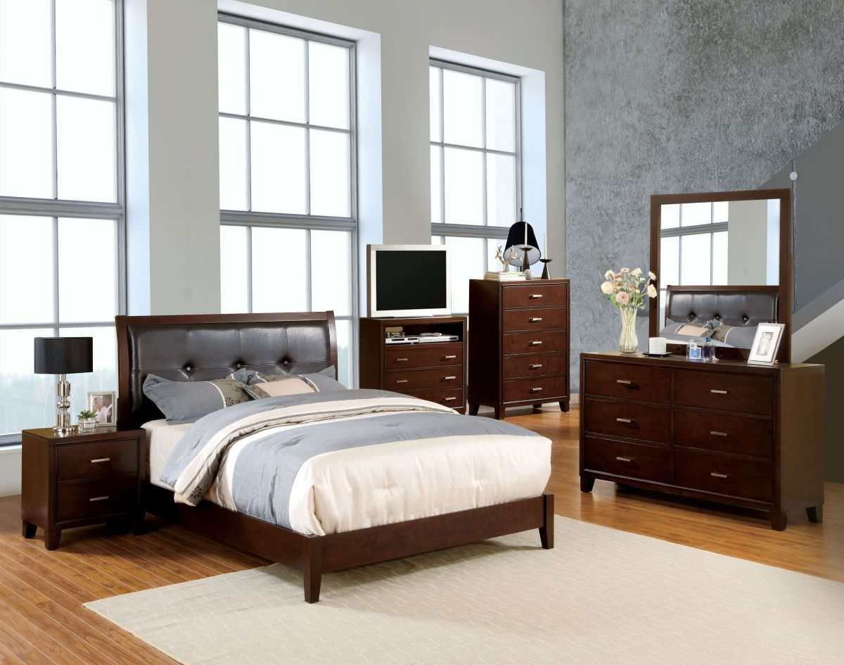 Enrico II Brown Cherry Dresser - Image 2