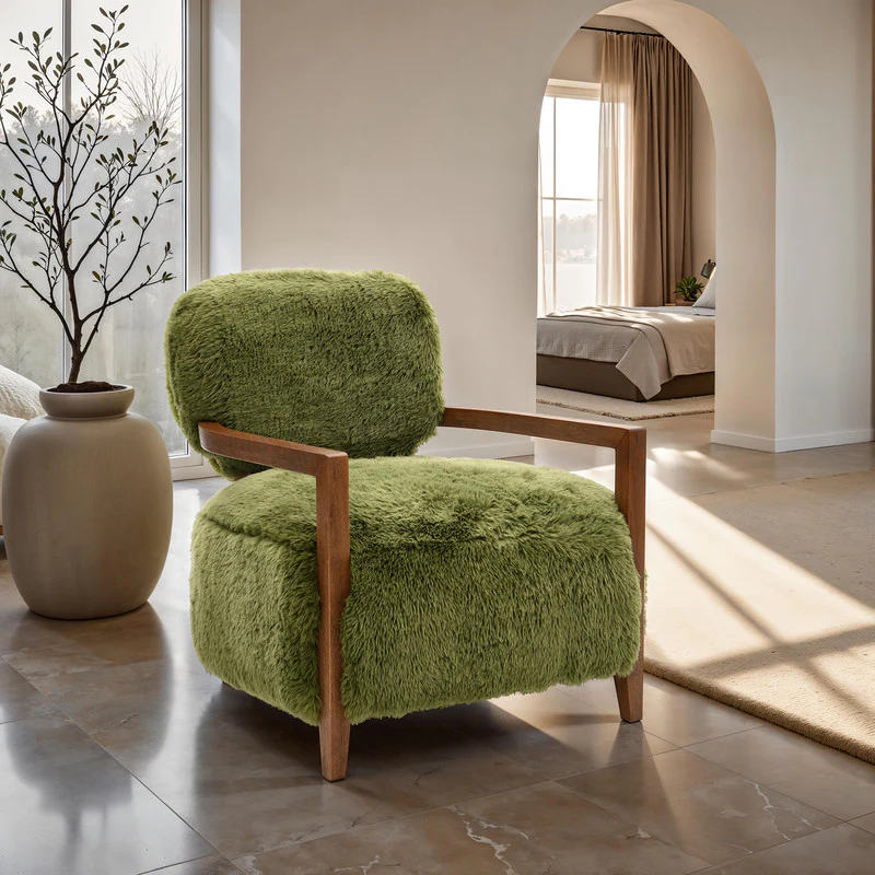 Eramo Green Accent Chair - Image 2