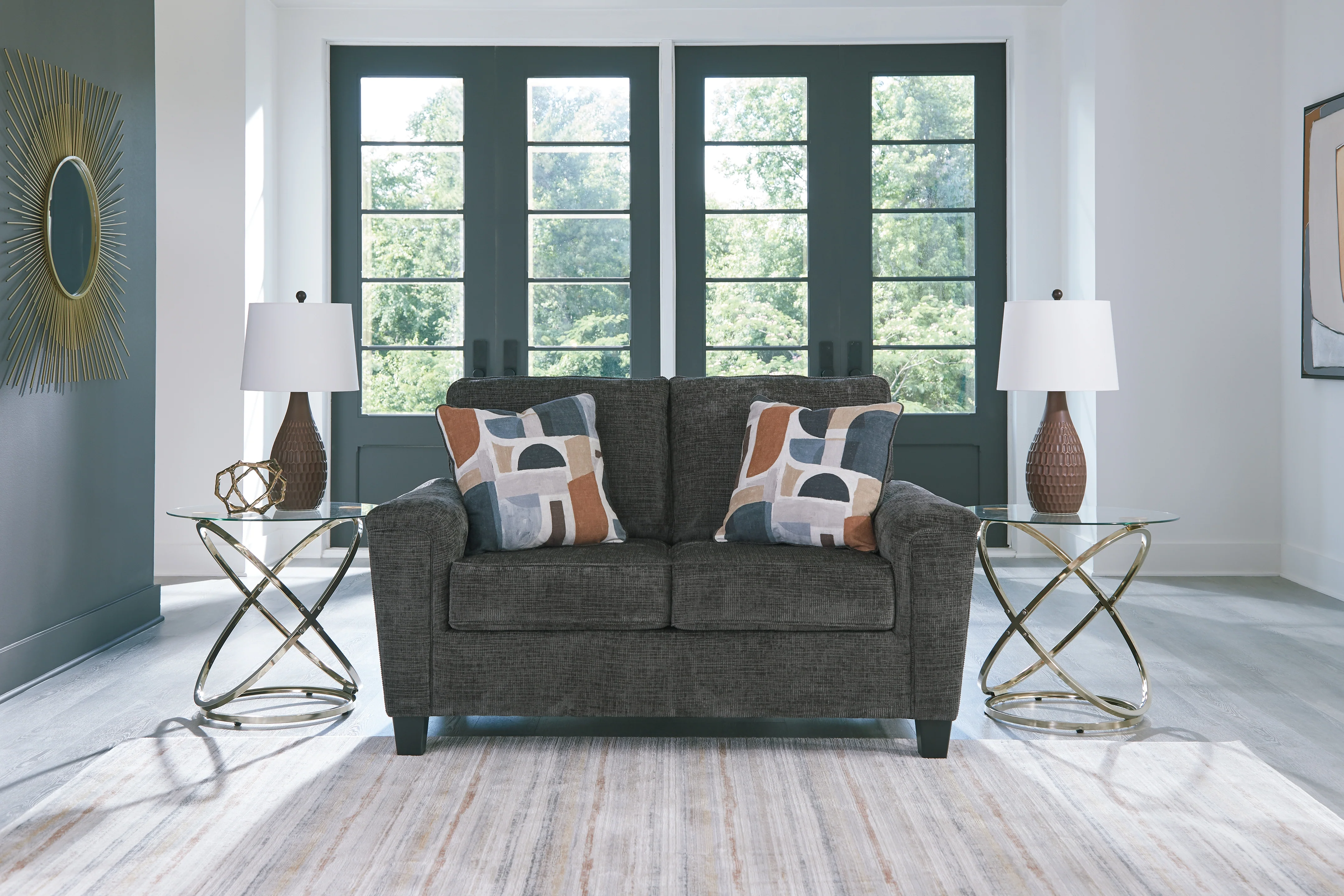 Erinslane Dusk Sofa, Loveseat, Chair and Ottoman - Image 20