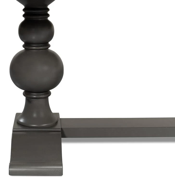 Essential Grey Rectangular Dining Table - Image 9