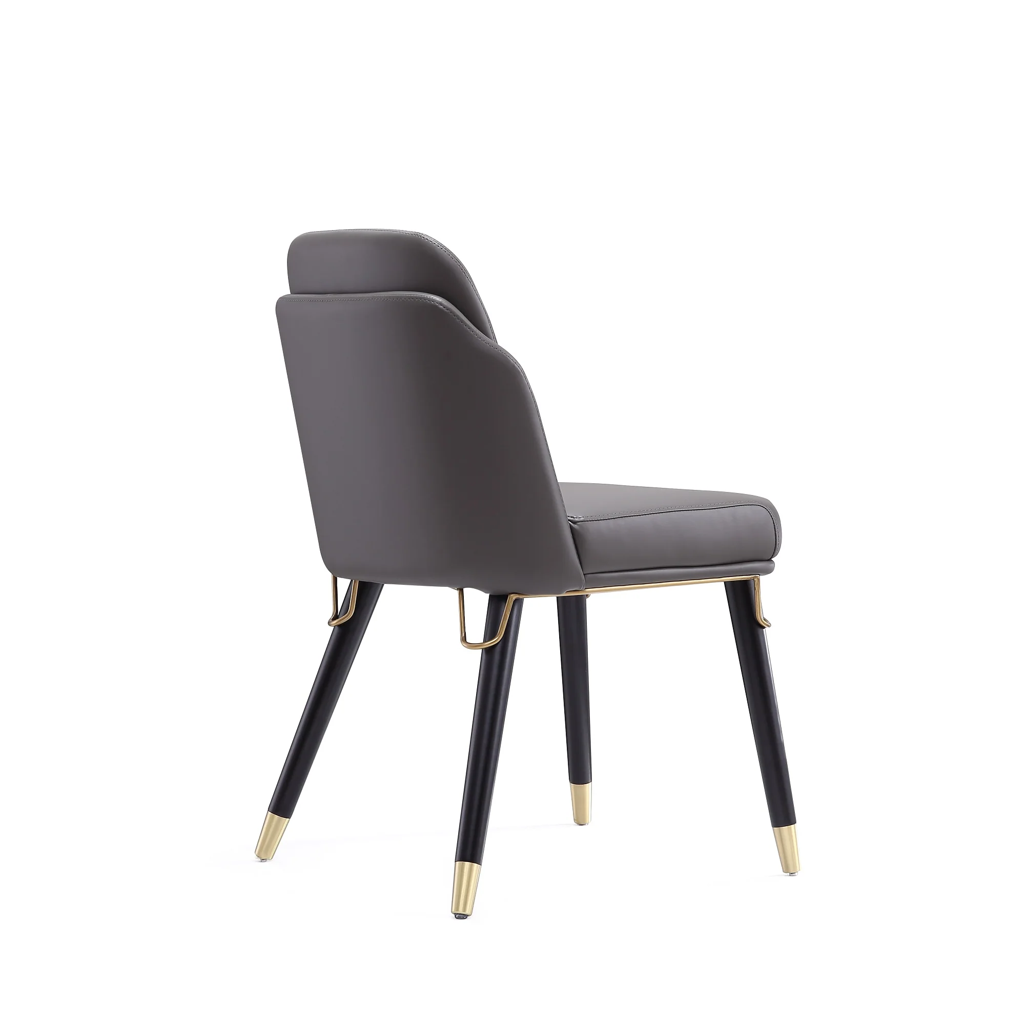 Estelle Dining Chair in Pebble and Black - Image 6