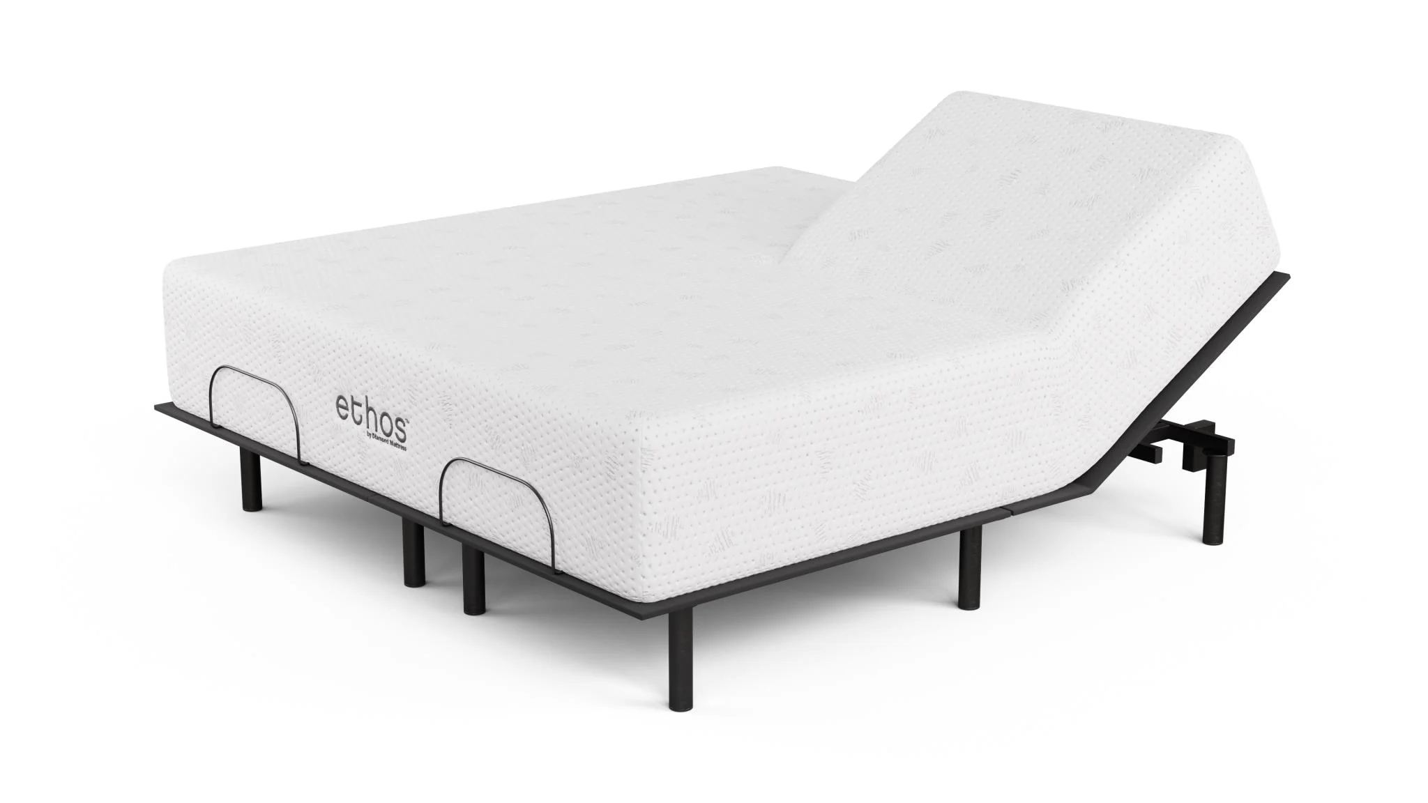Ethos Avani 2.0 10" Medium White Wrap Split Head King Mattress - Image 9