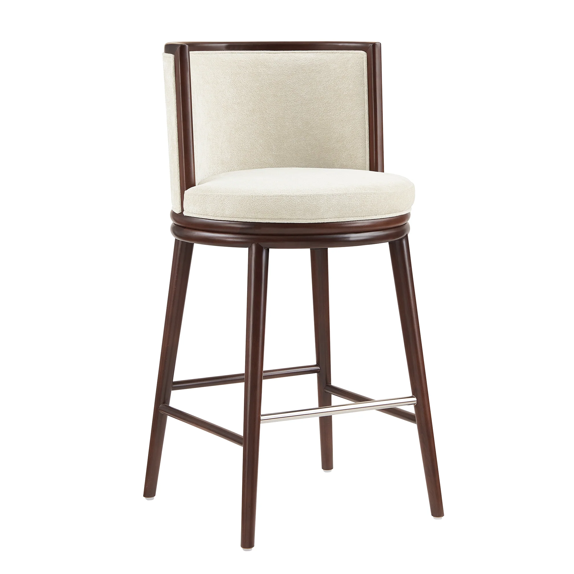 Evalyn Barstool in Cream - Image 6