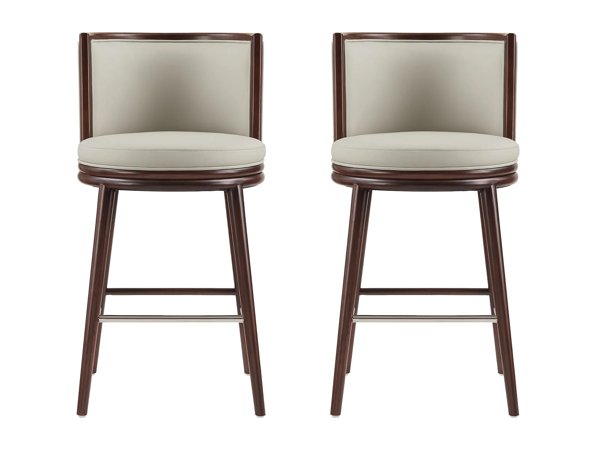 Evalyn Barstool in Stone (set of 2)