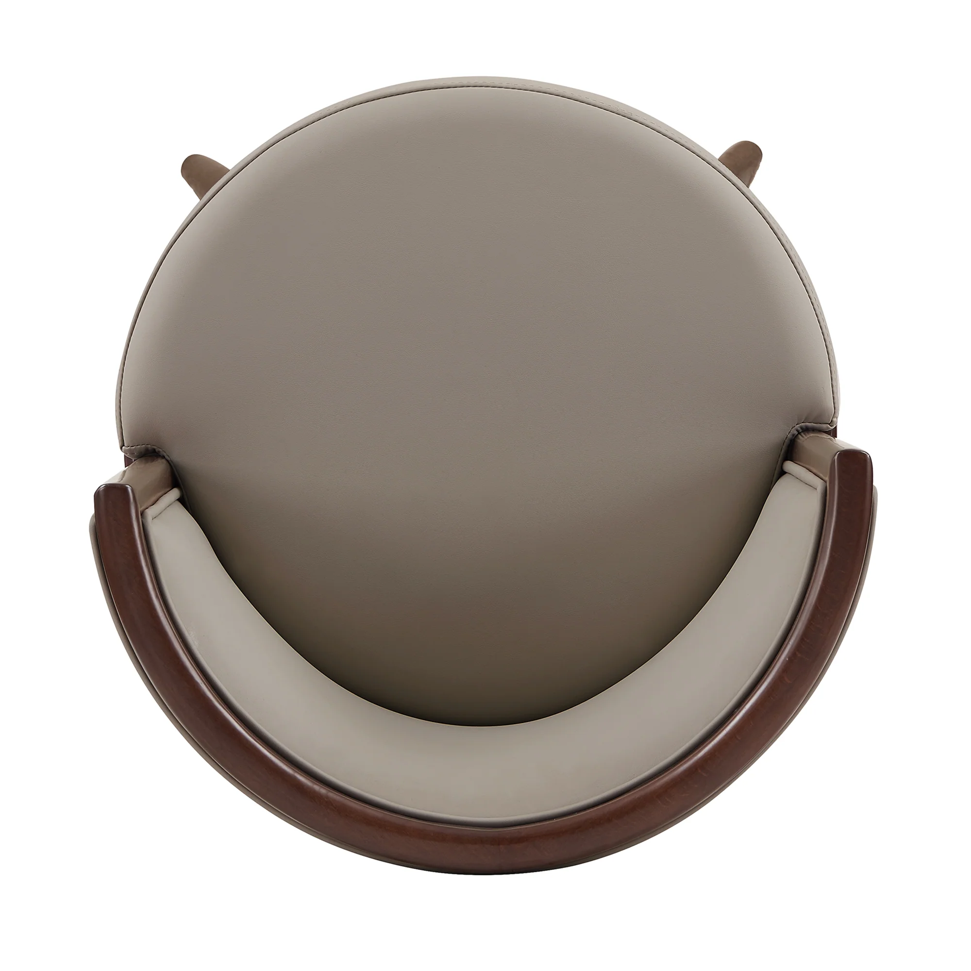 Evalyn Barstool in Taupe - Image 9