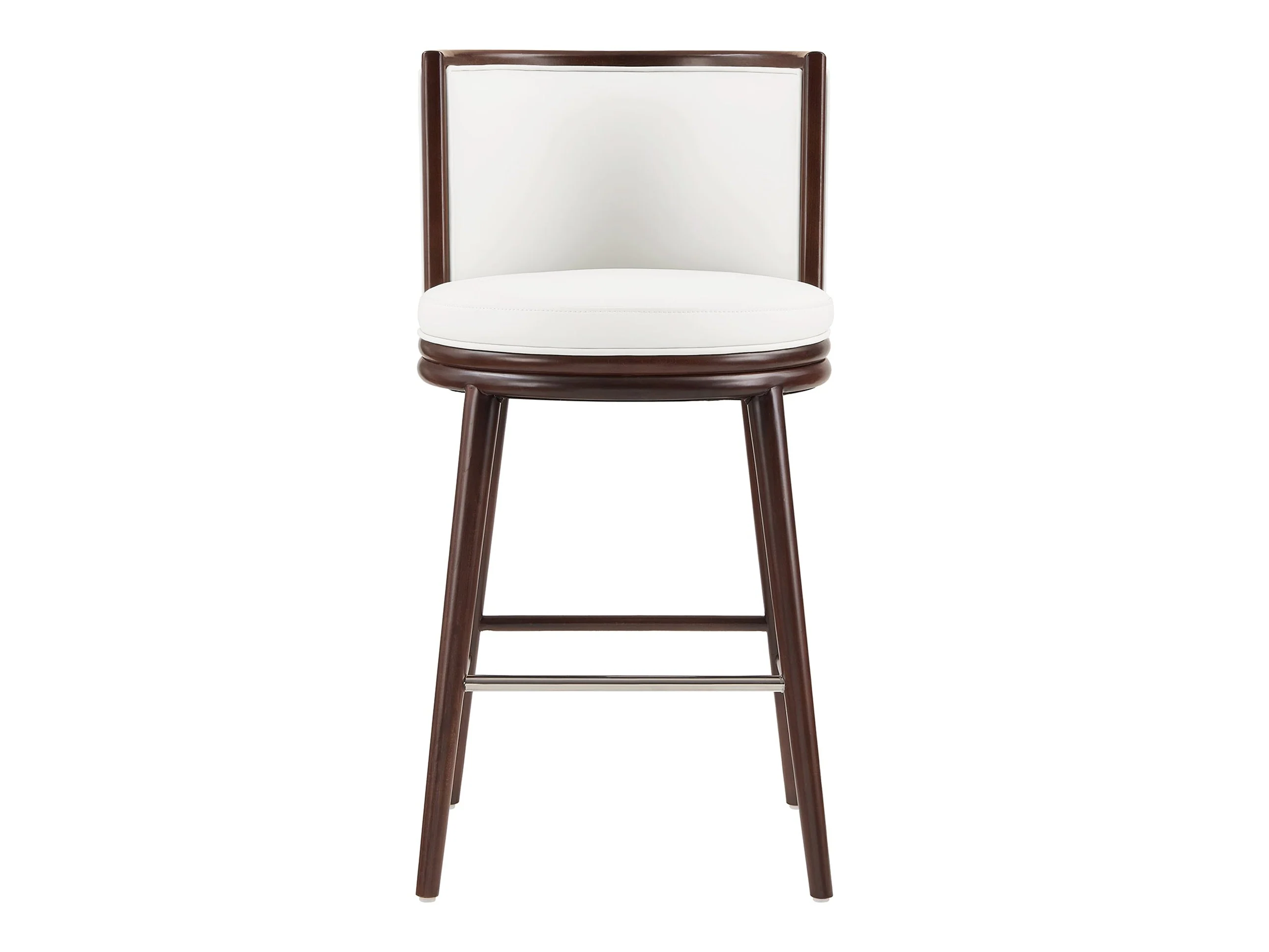 Evalyn Barstool in White