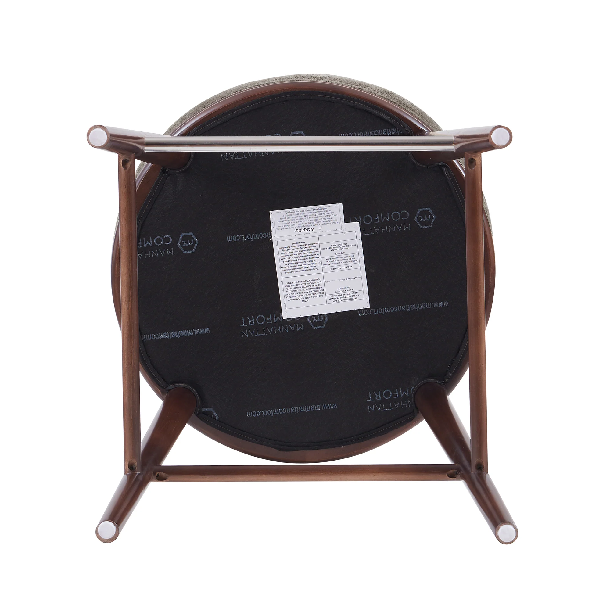Evalyn Counter Stool in Dove (set of 3) - Image 10