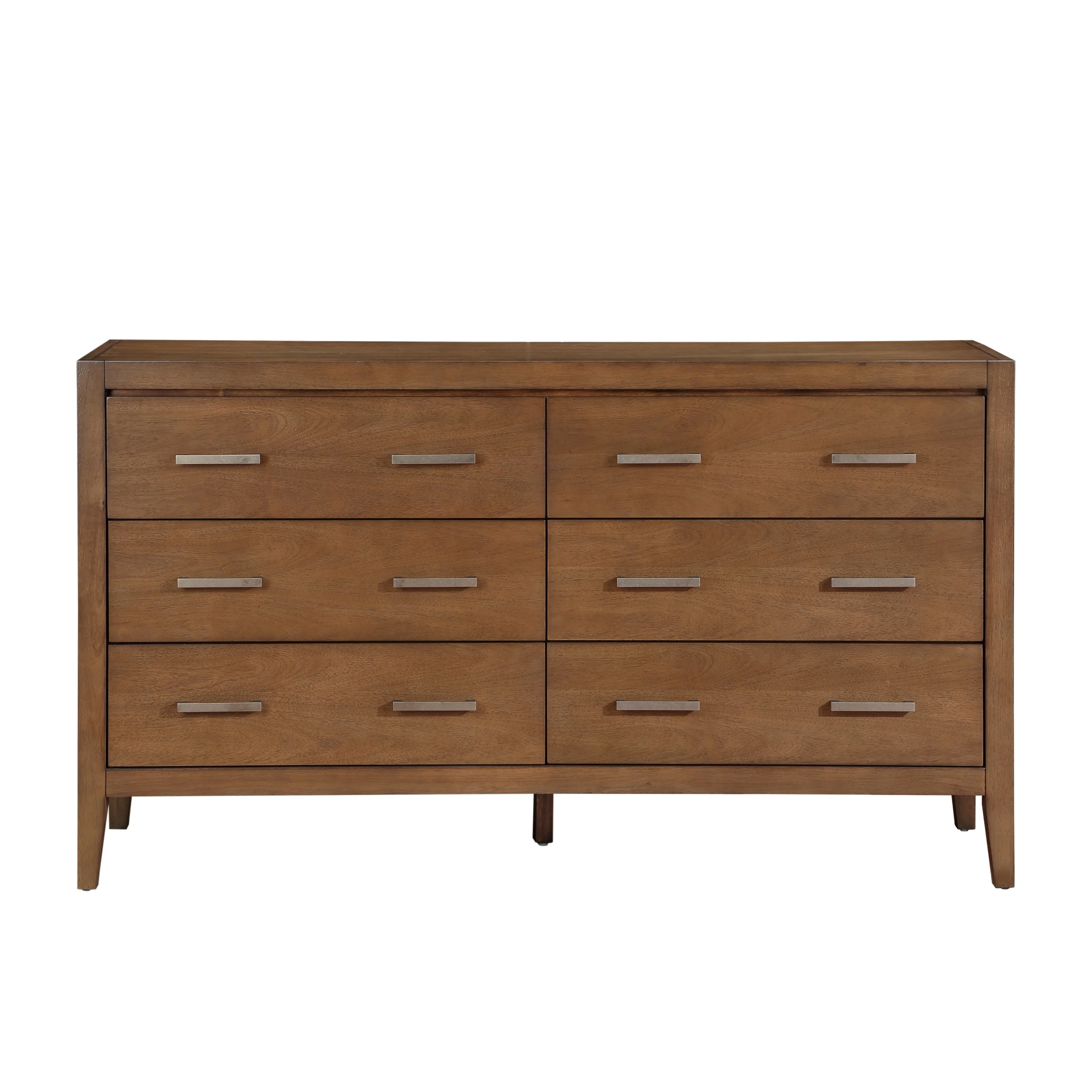 Evans Wire Brushed Light Brown 5-Piece Queen Bedroom Set - Image 10