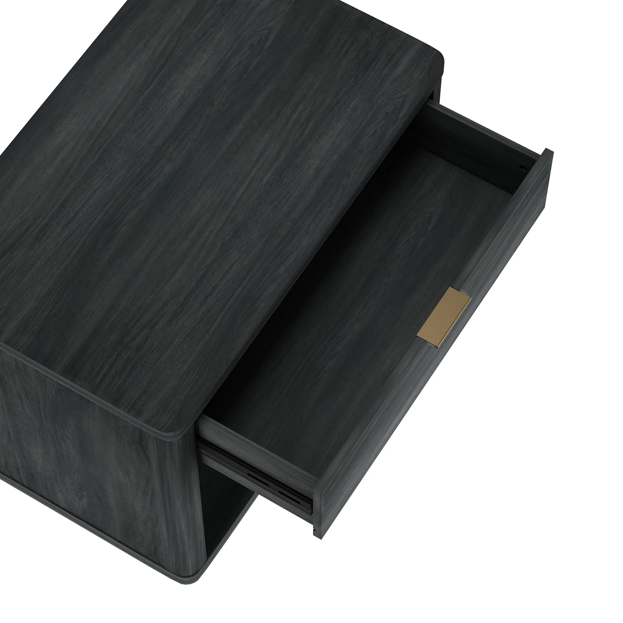 Evelyn 32" Nightstand 2.0 in Charcoal Grey - Image 5
