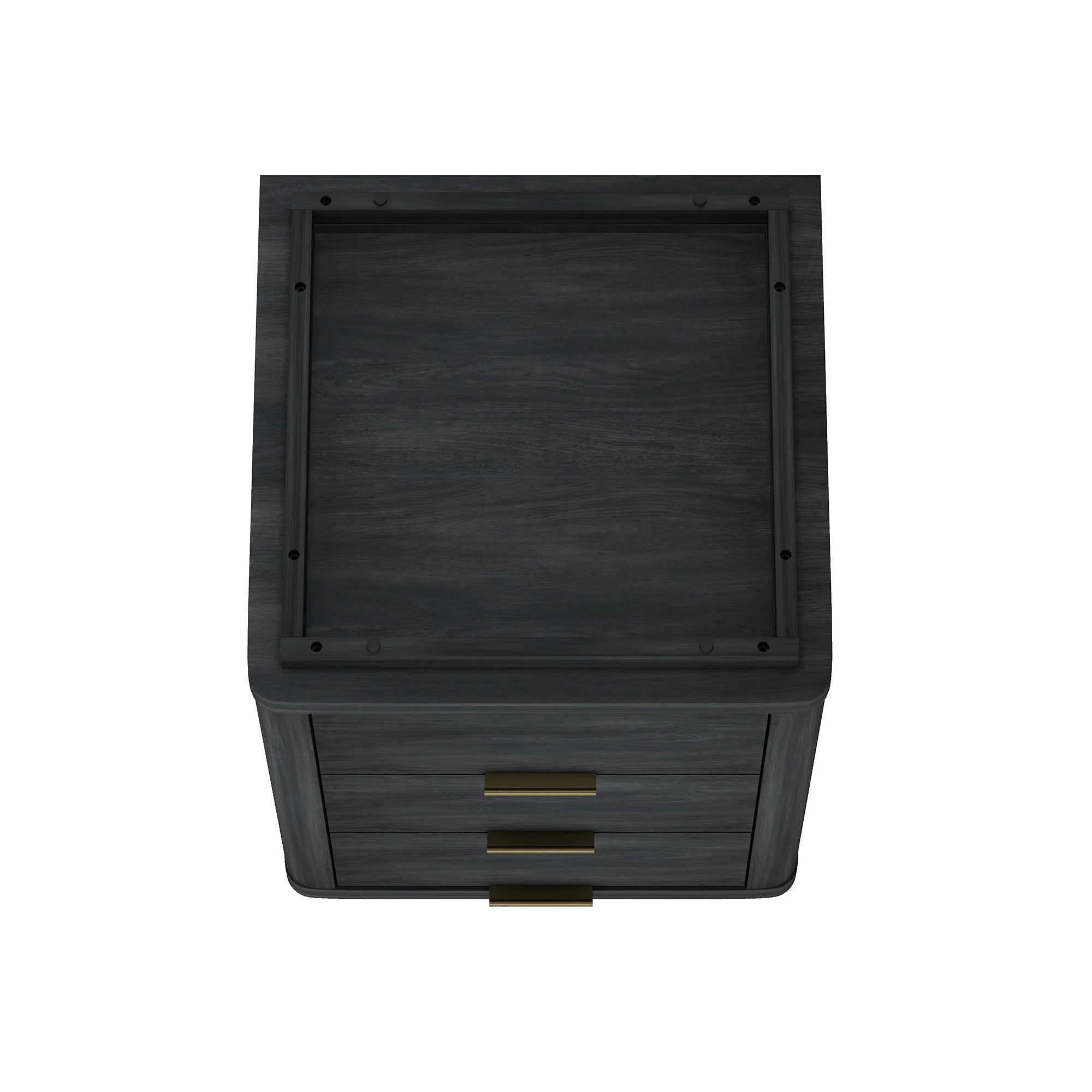 Evelyn Nightstand in Charcoal Grey - Image 10
