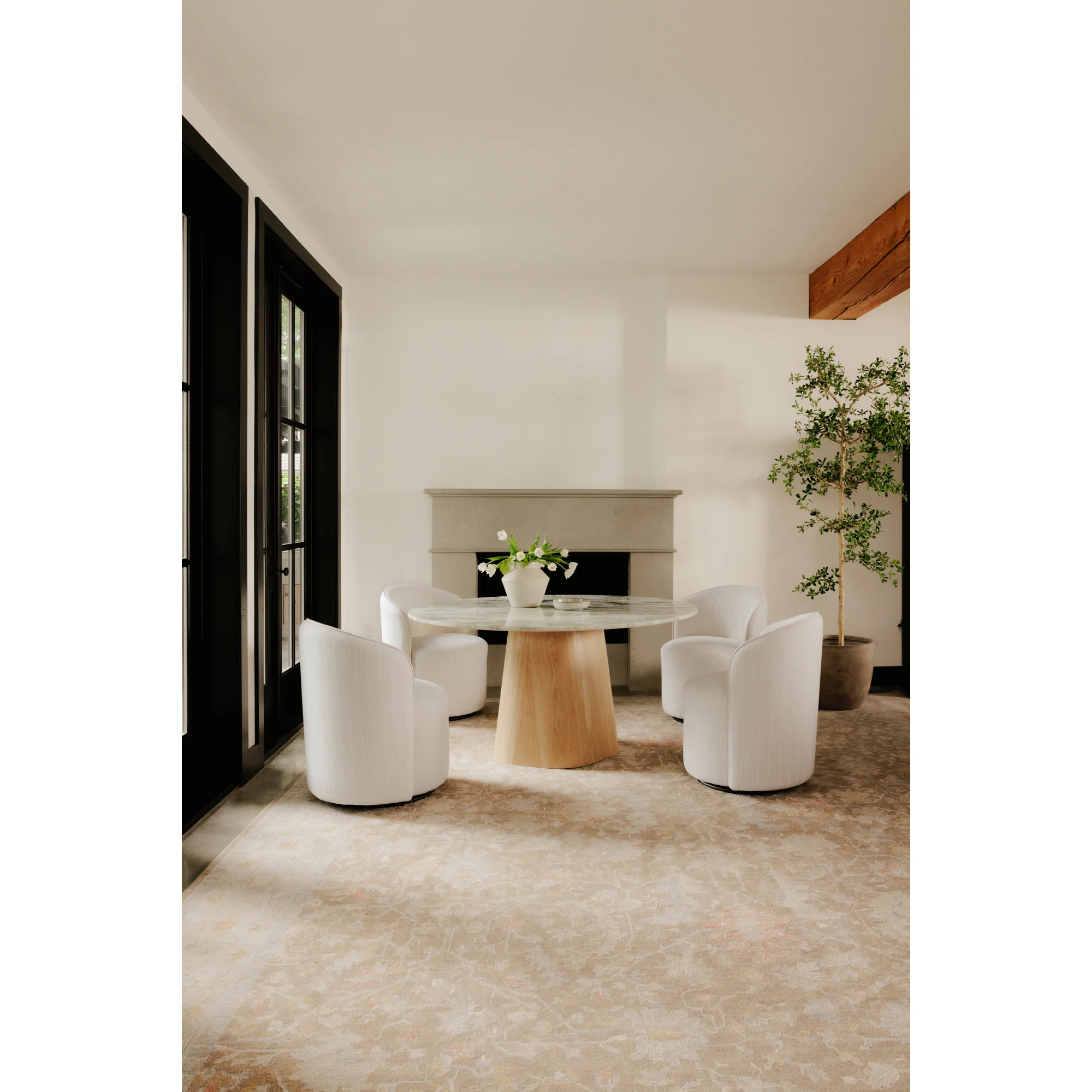 Evelyn Onyx Marble Dining Table - Image 14